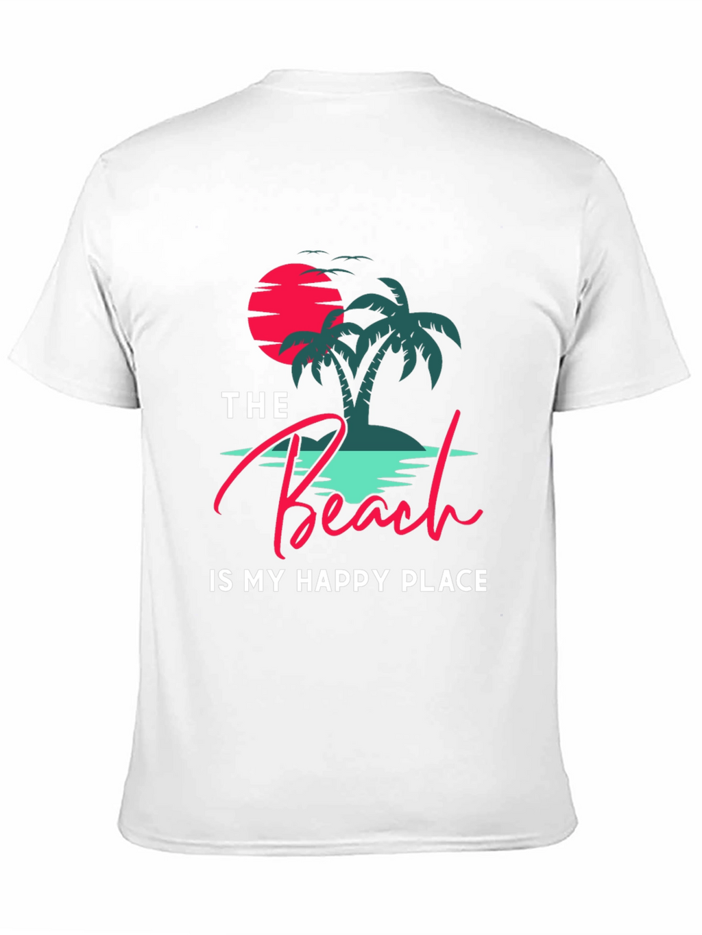 Beach Is My Happy Place Graphic Tee