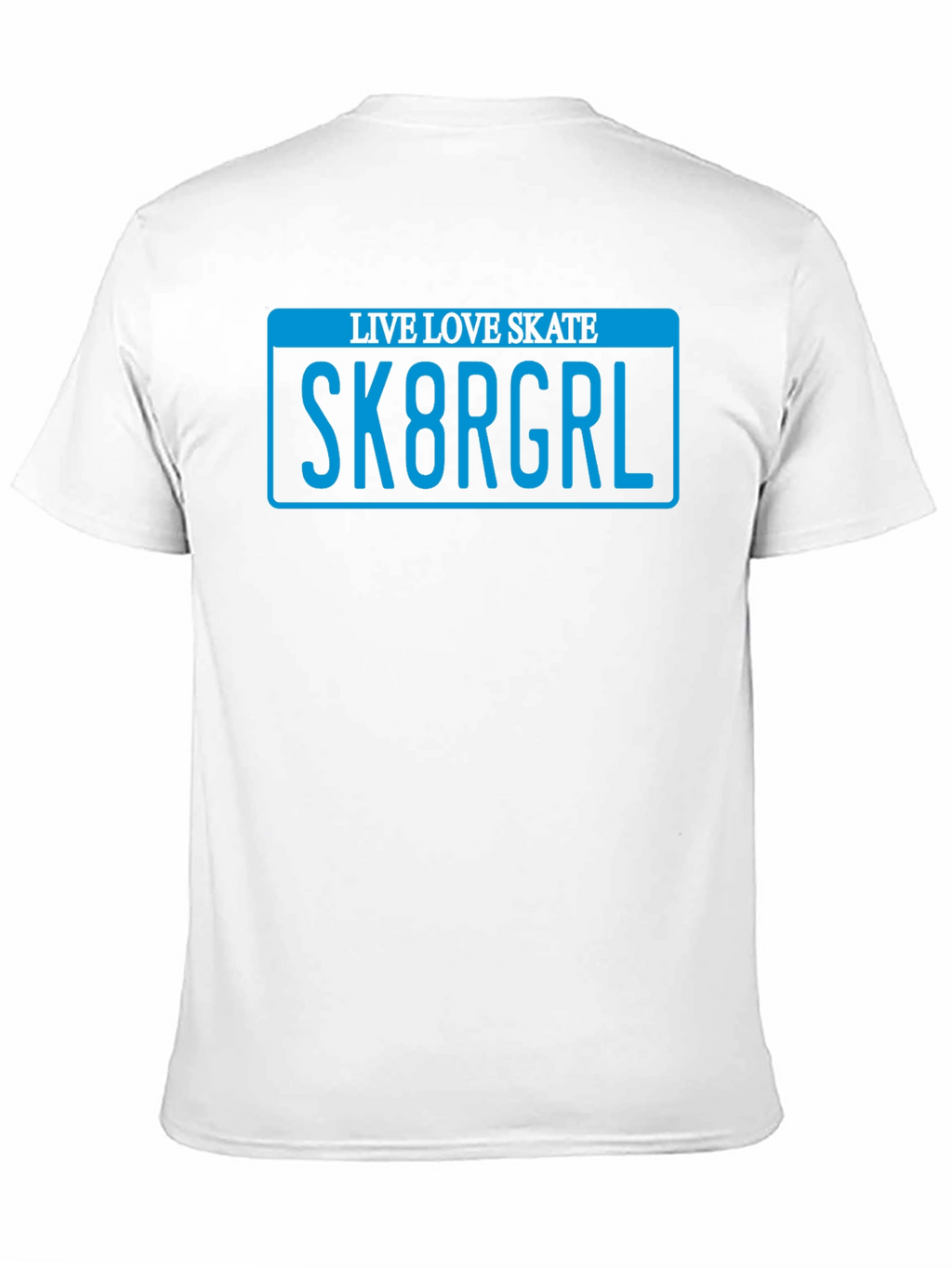 Sk8rGrl Black T-Shirt - Live Love Skate