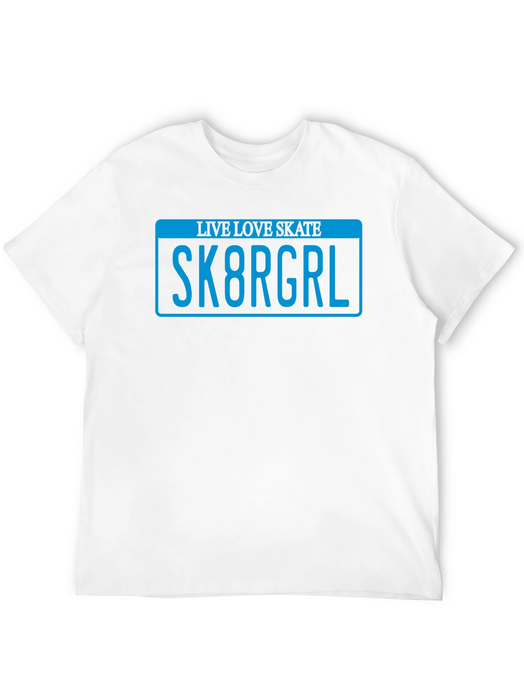 Sk8rGrl Black T-Shirt - Live Love Skate