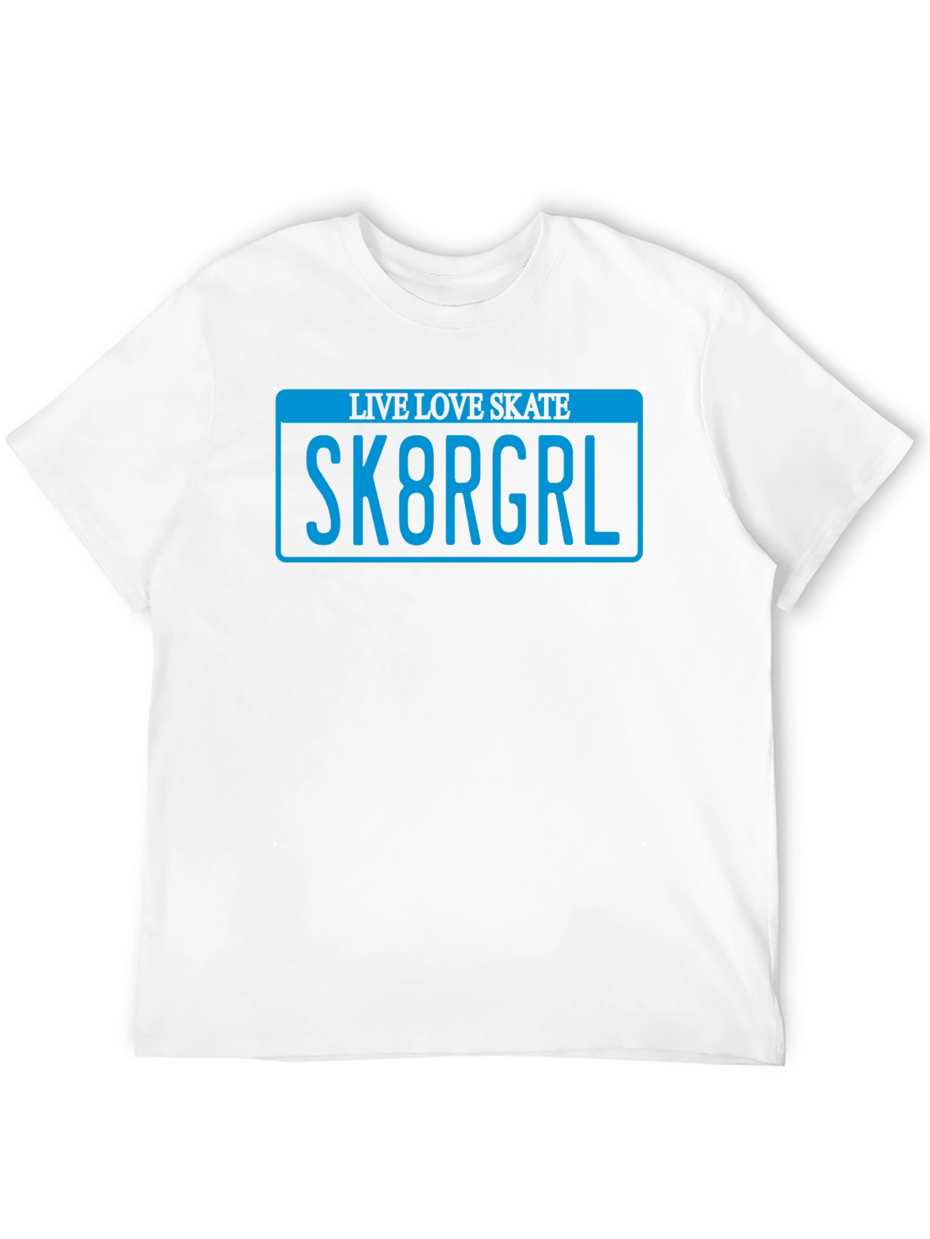 Sk8rGrl Black T-Shirt - Live Love Skate