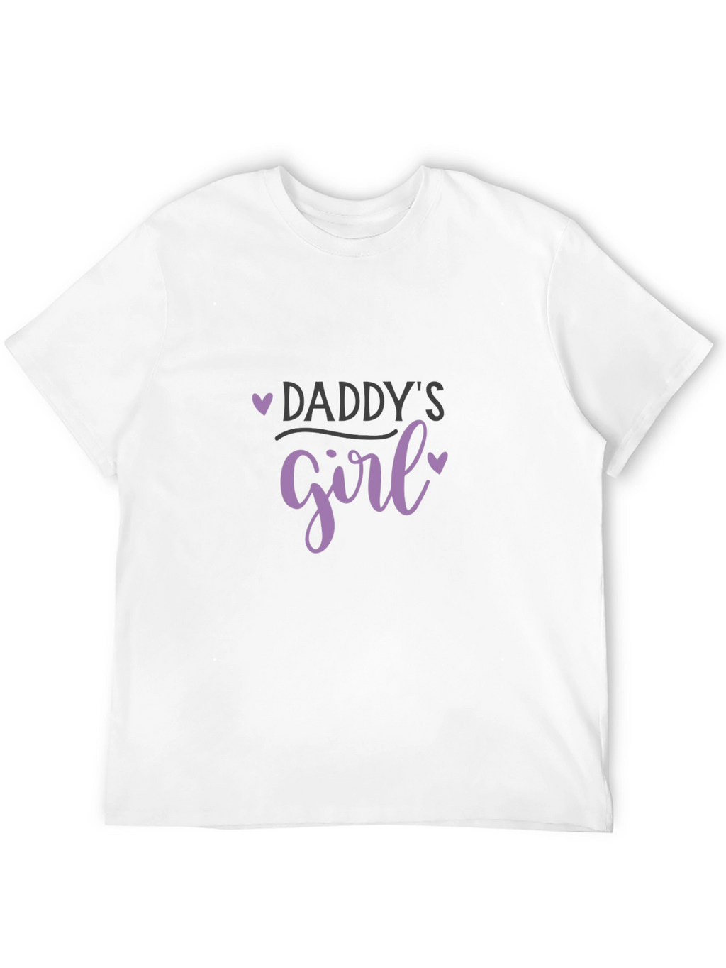 Daddys Girl Black T-Shirt