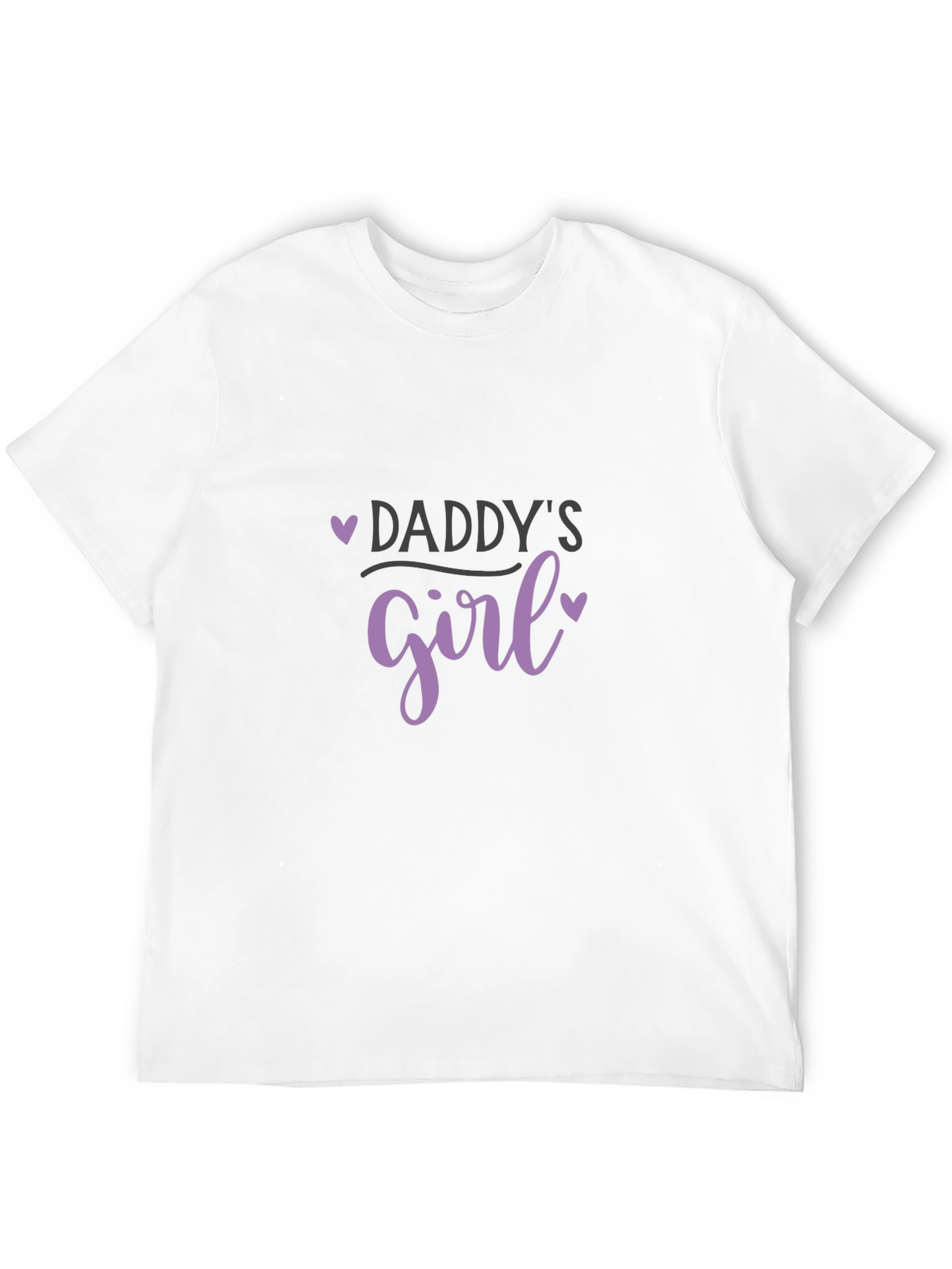 Daddys Girl Black T-Shirt