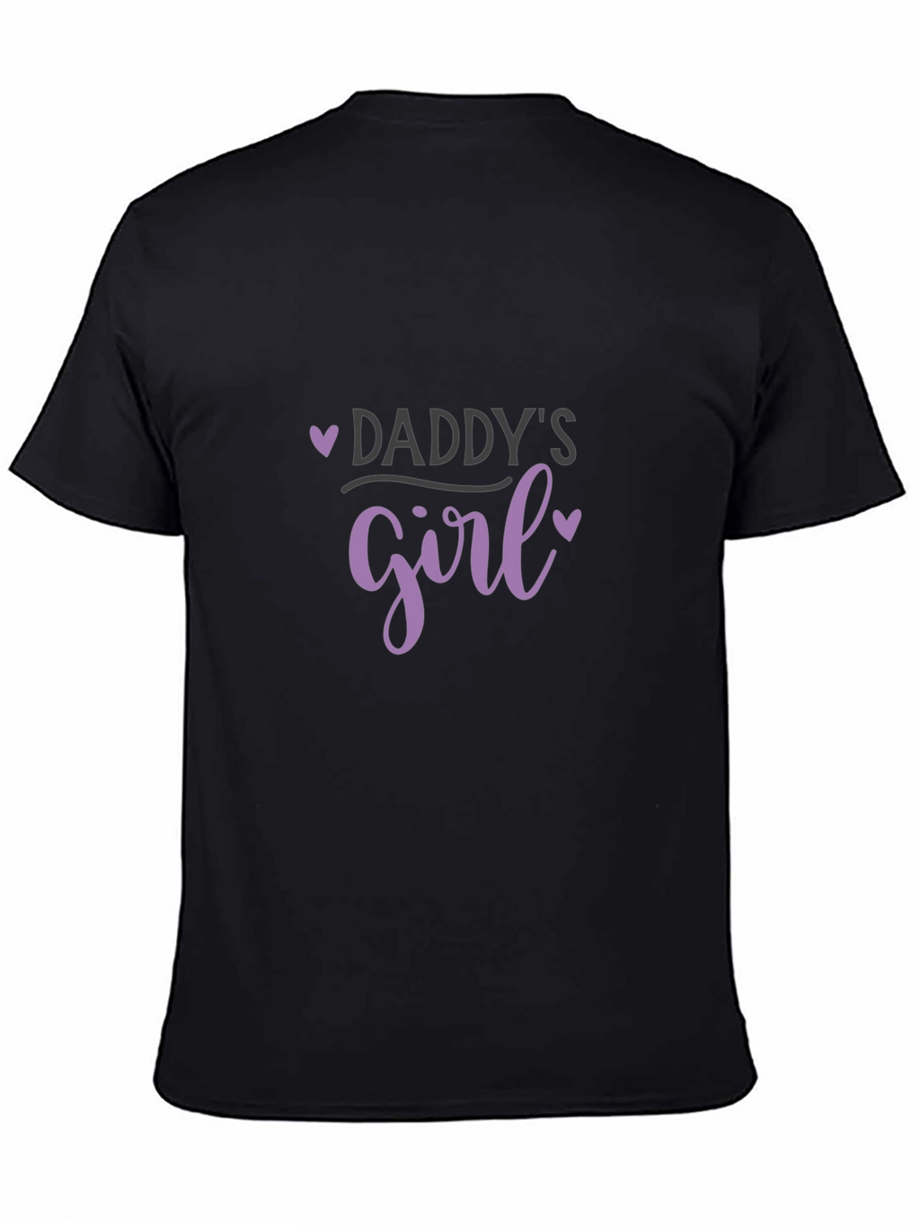 Daddys Girl Black T-Shirt