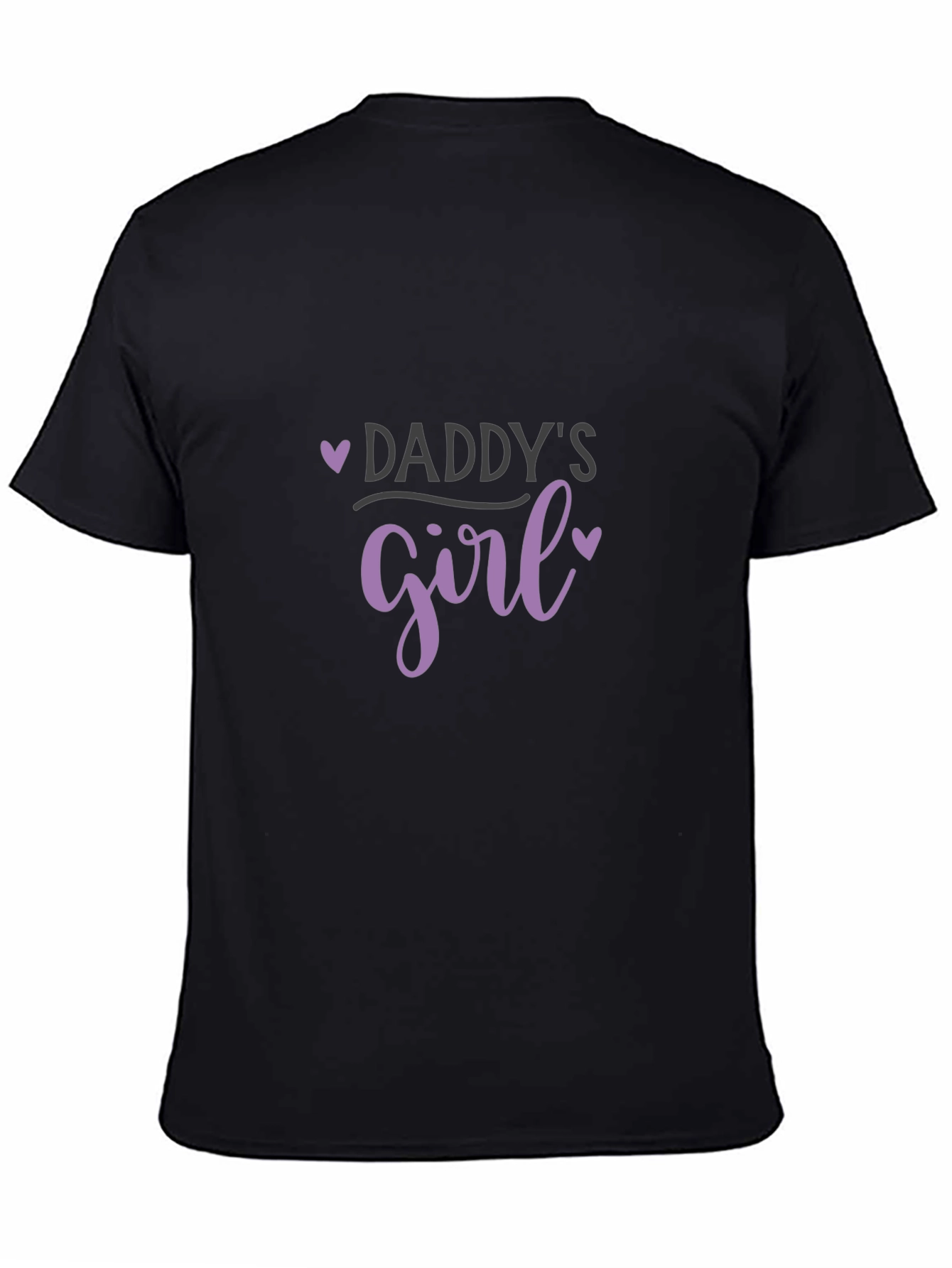 Daddys Girl Black T-Shirt