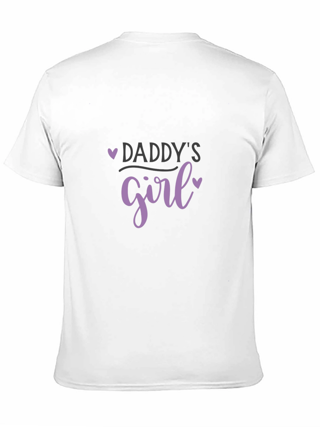 Daddys Girl Black T-Shirt