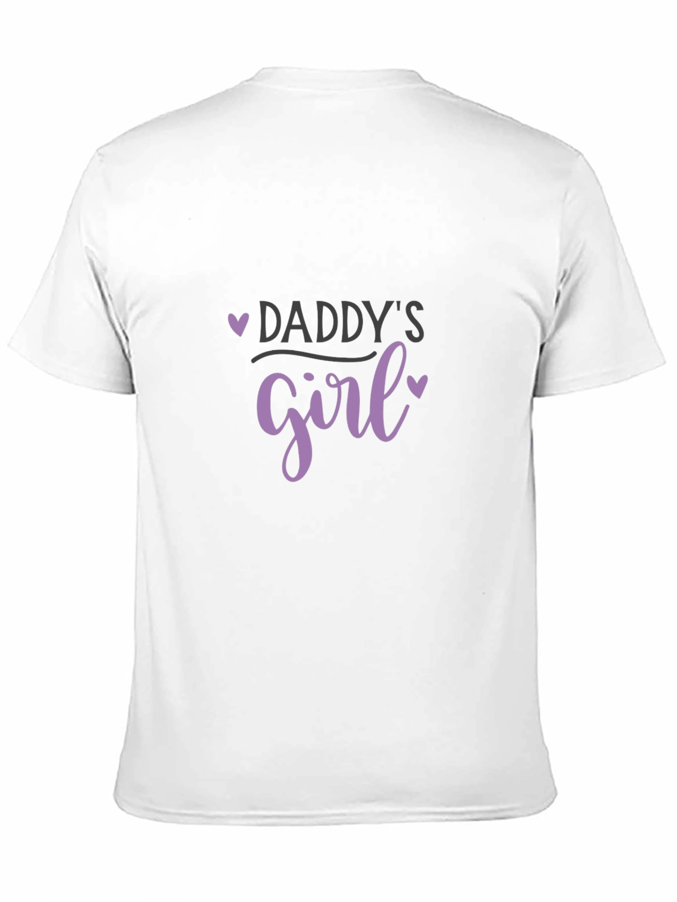 Daddys Girl Black T-Shirt