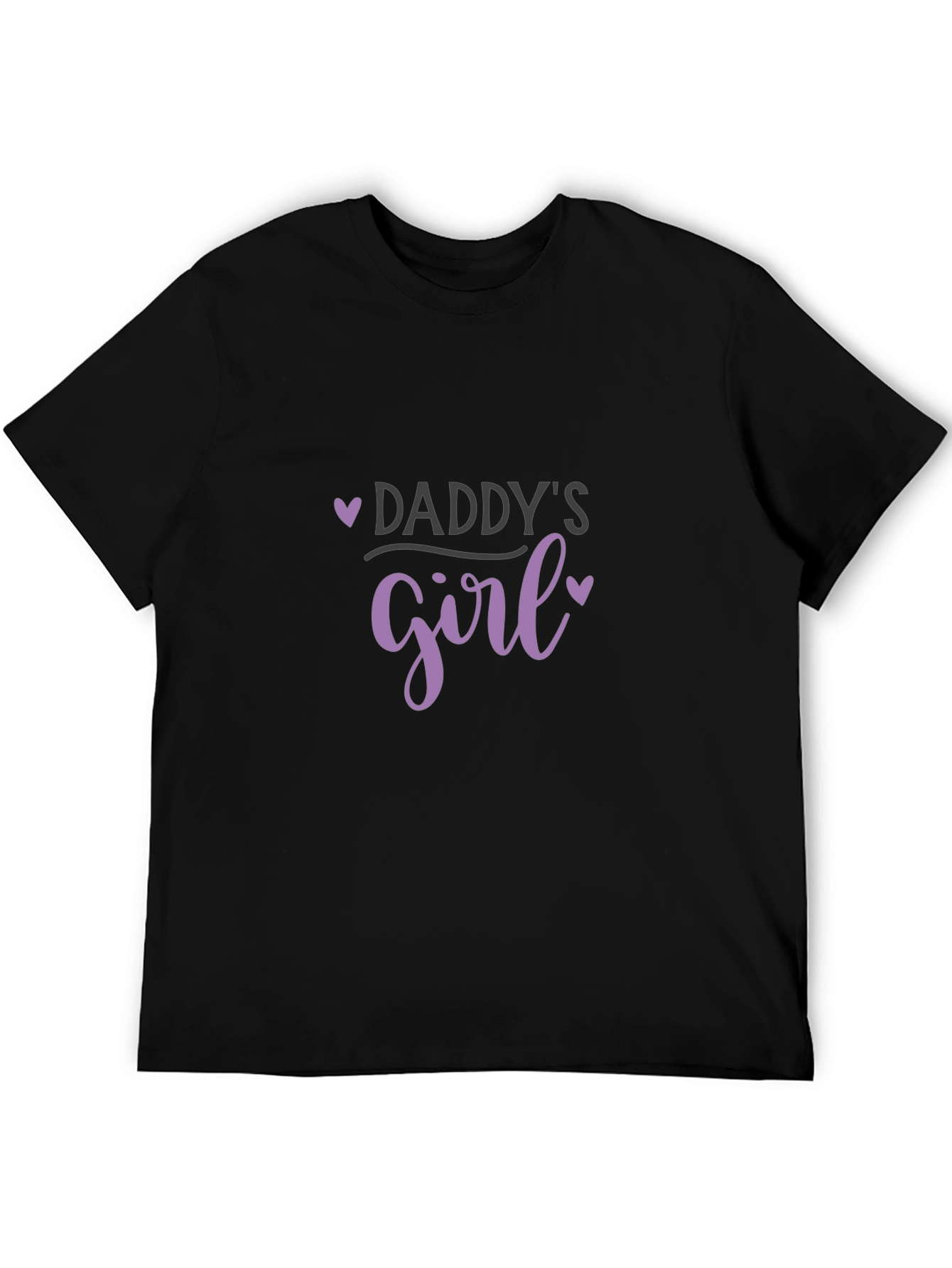Daddys Girl Black T-Shirt