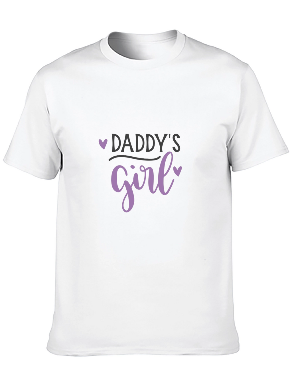 Daddys Girl Black T-Shirt