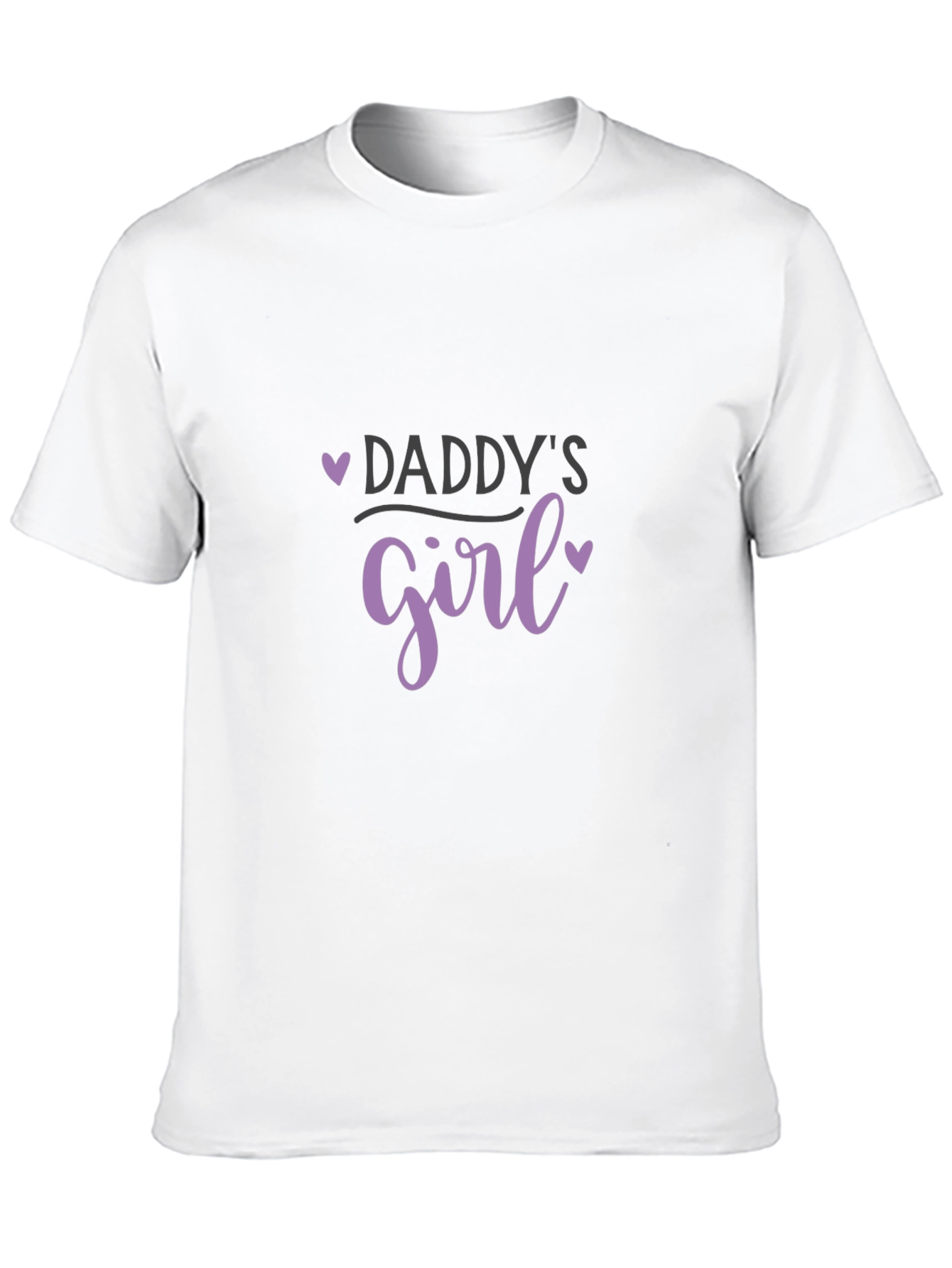Daddys Girl Black T-Shirt
