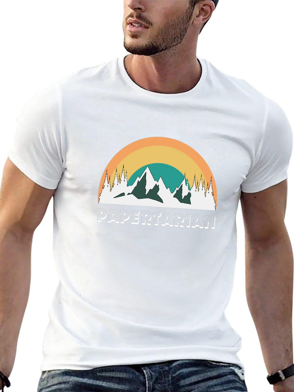 Papertarian Mountain T-Shirt - Outdoor Adventure