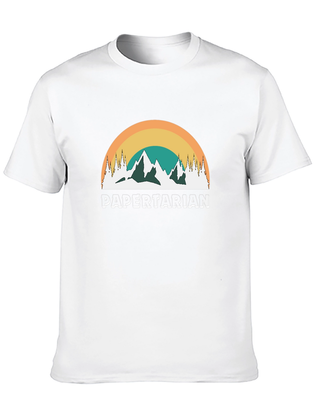Papertarian Mountain T-Shirt - Outdoor Adventure