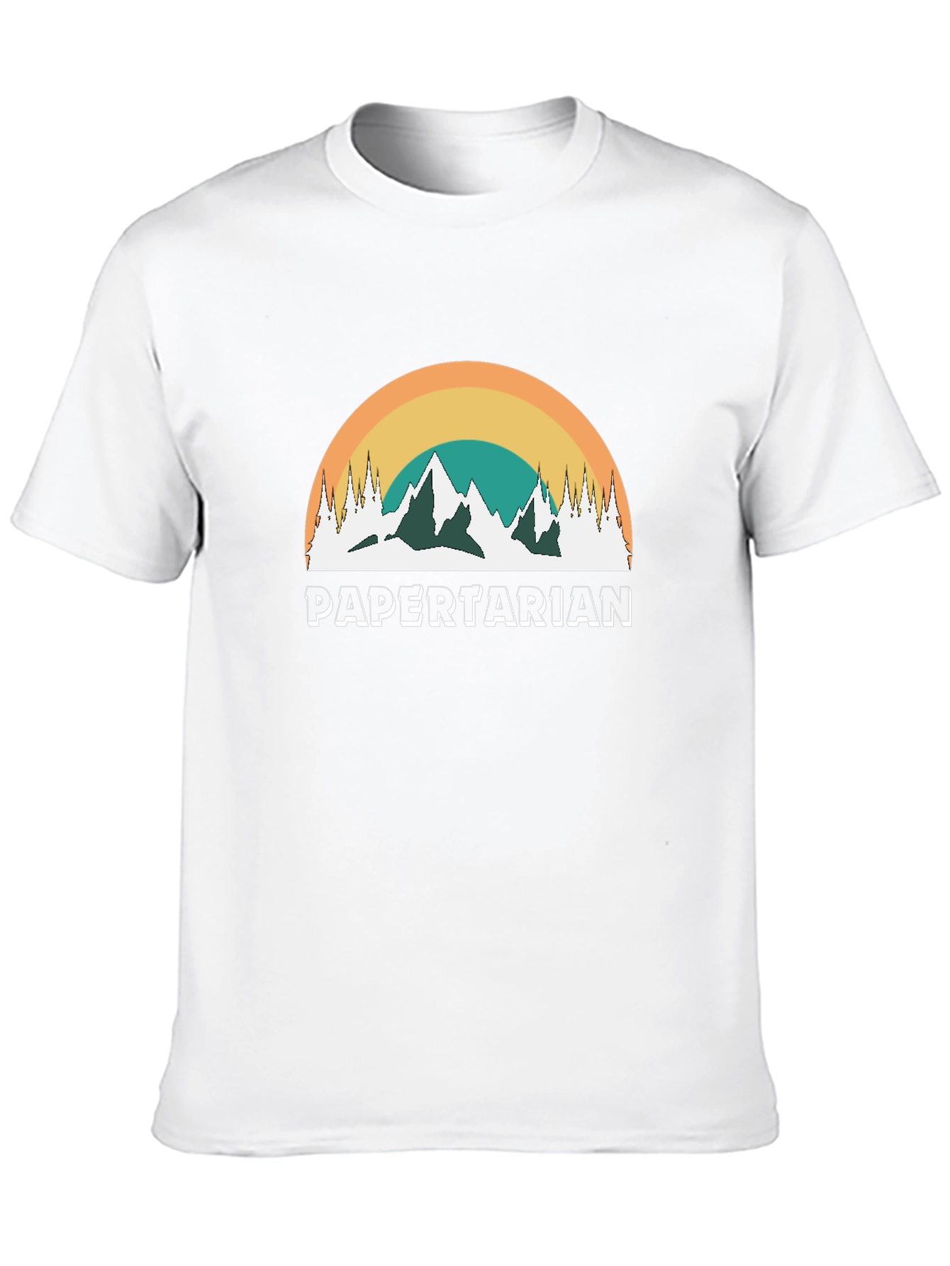 Papertarian Mountain T-Shirt - Outdoor Adventure