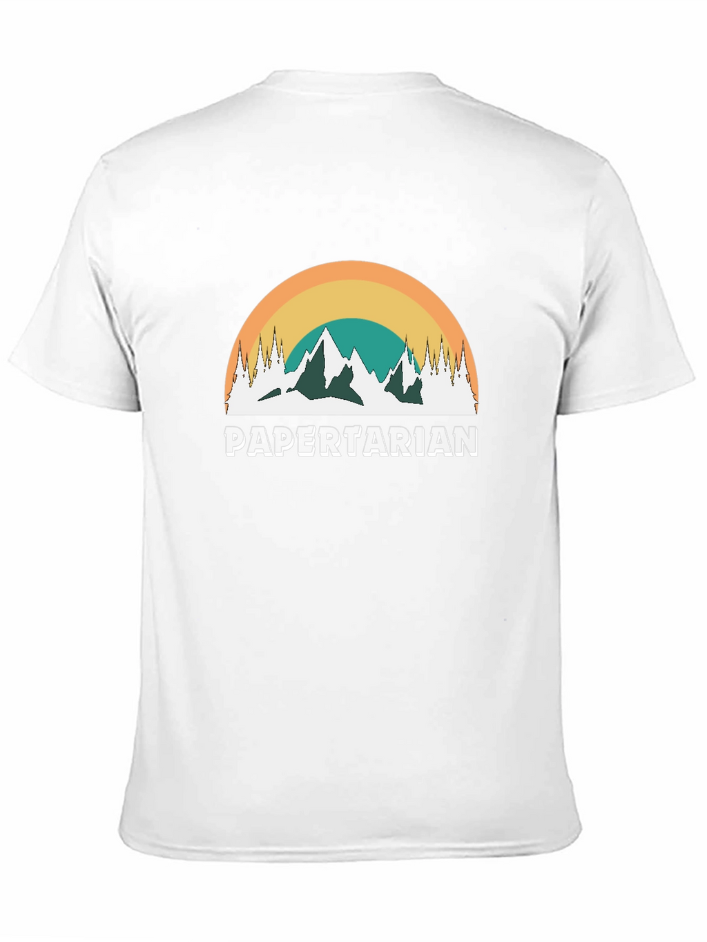 Papertarian Mountain T-Shirt - Outdoor Adventure