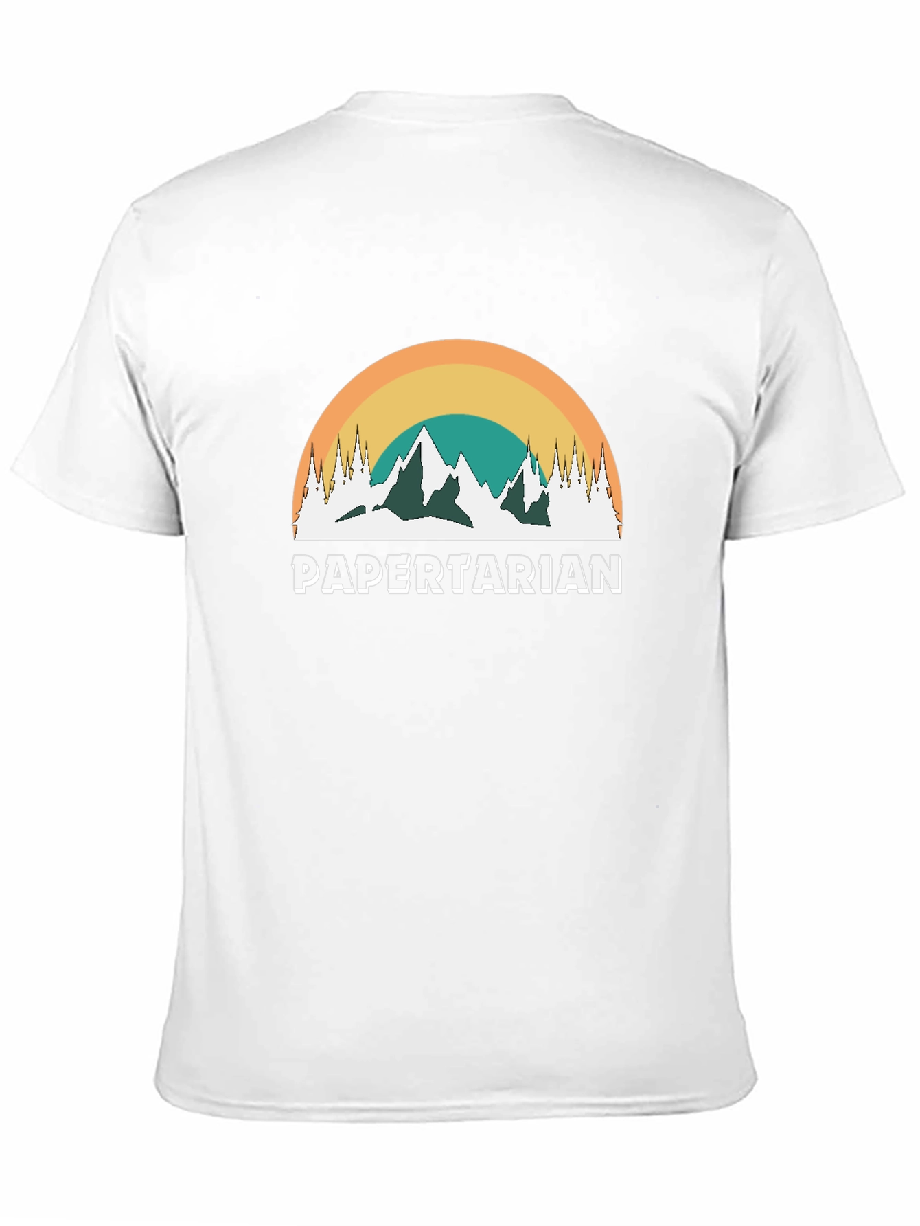 Papertarian Mountain T-Shirt - Outdoor Adventure