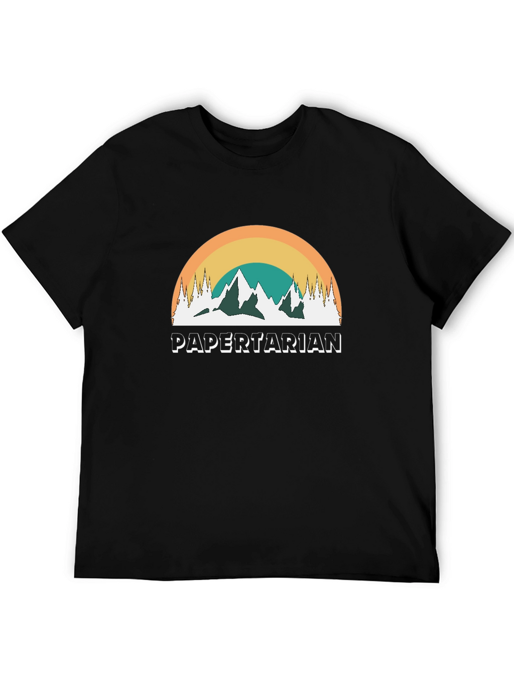 Papertarian Mountain T-Shirt - Outdoor Adventure