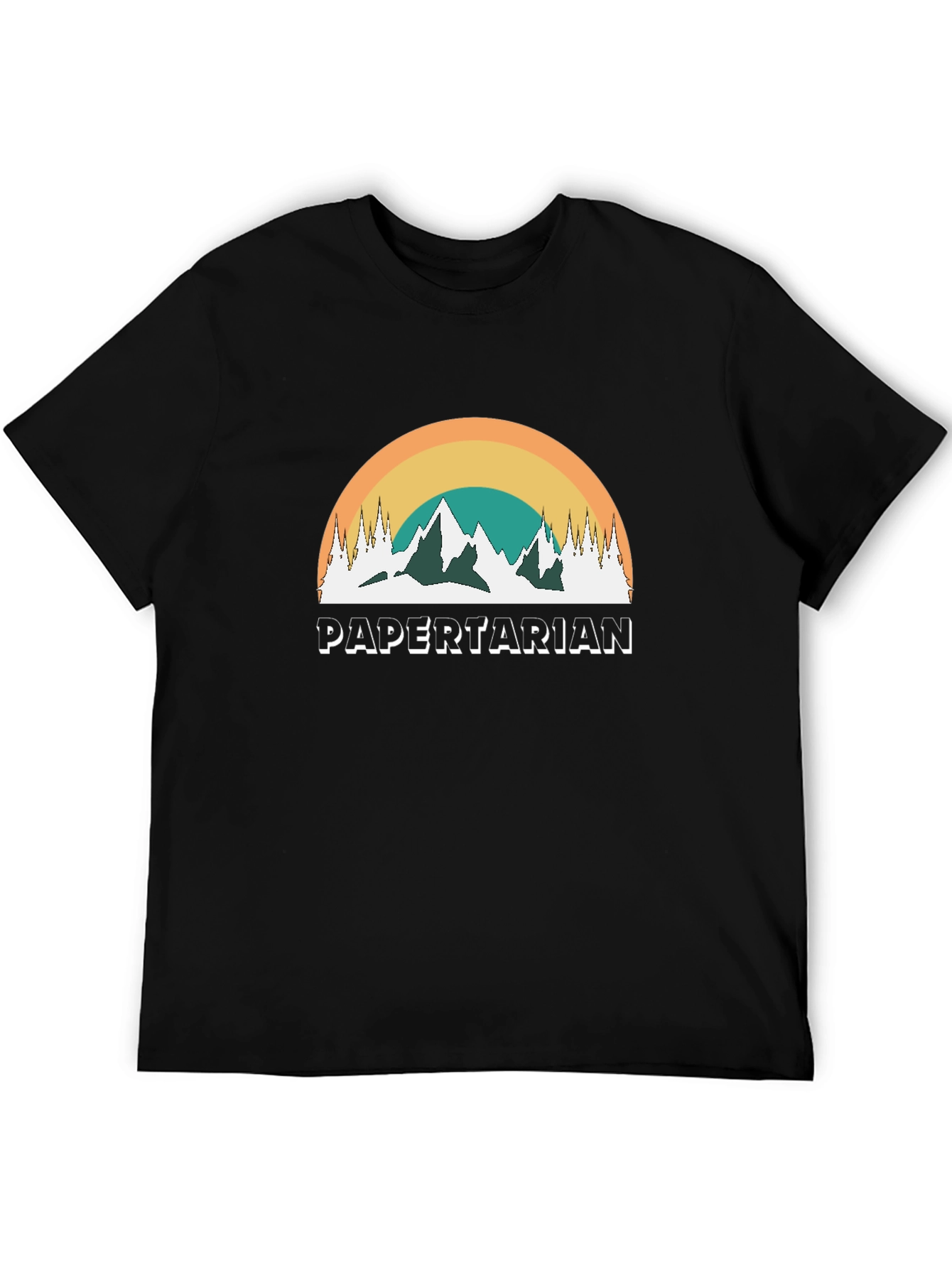 Papertarian Mountain T-Shirt - Outdoor Adventure