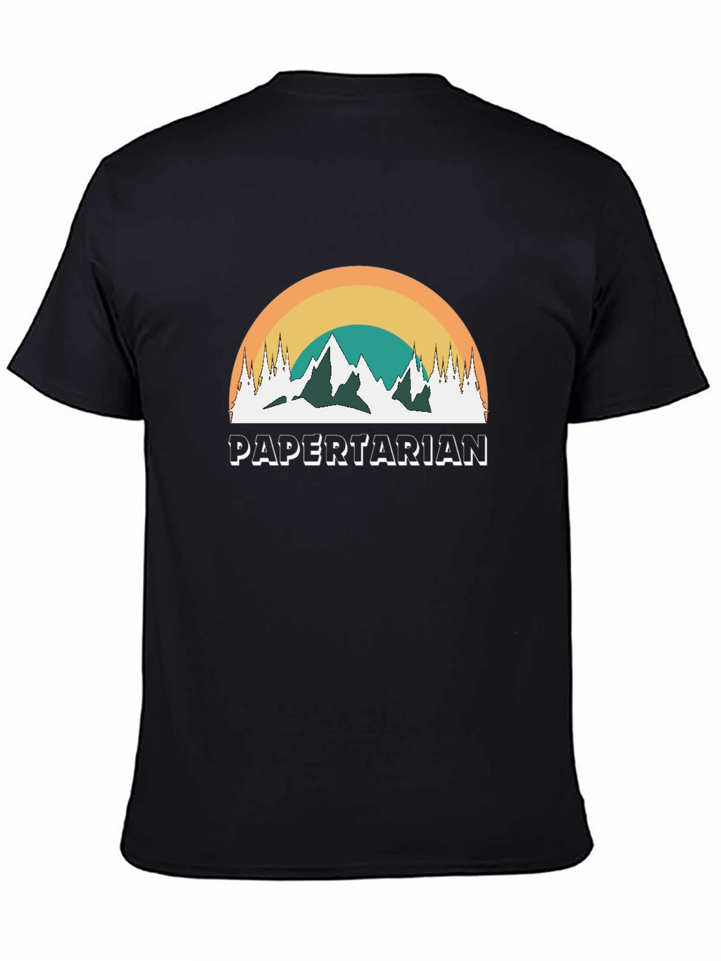 Papertarian Mountain T-Shirt - Outdoor Adventure