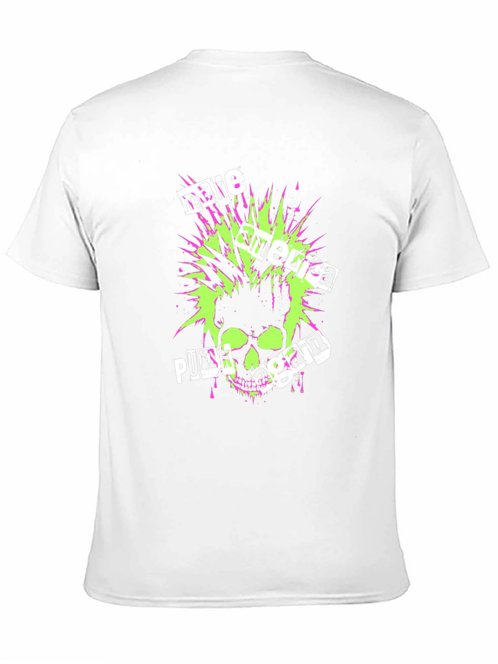 Punk Skull Graphic T-Shirt - Make America Punk Again