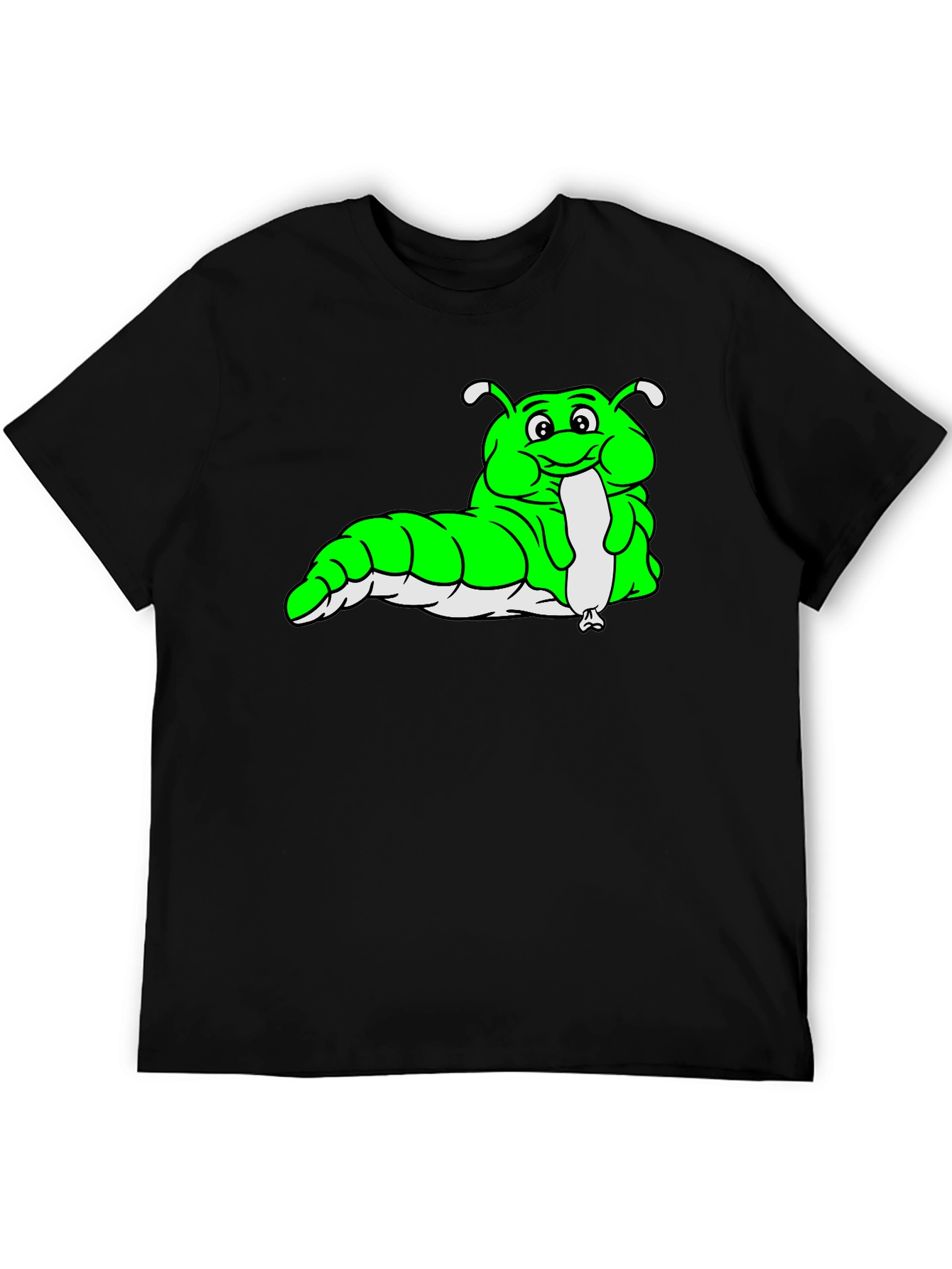 Cartoon Caterpillar Graphic Tee