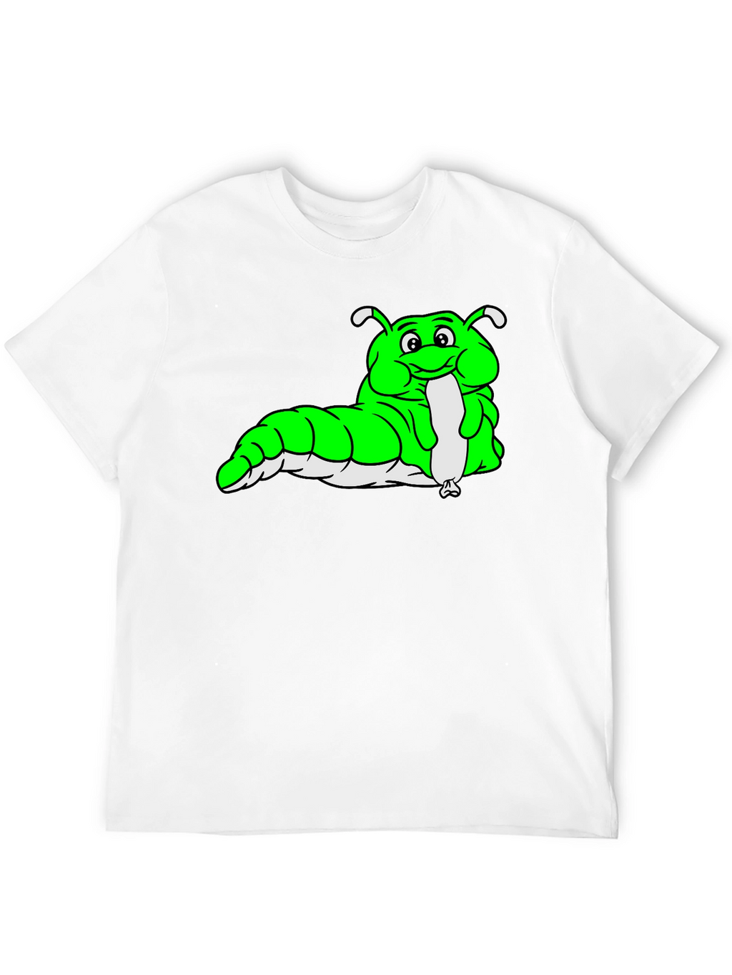 Cartoon Caterpillar Graphic Tee