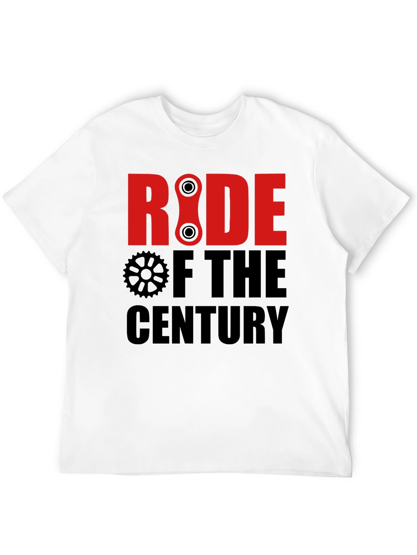 Ride of the Century Black Graphic T-Shirt