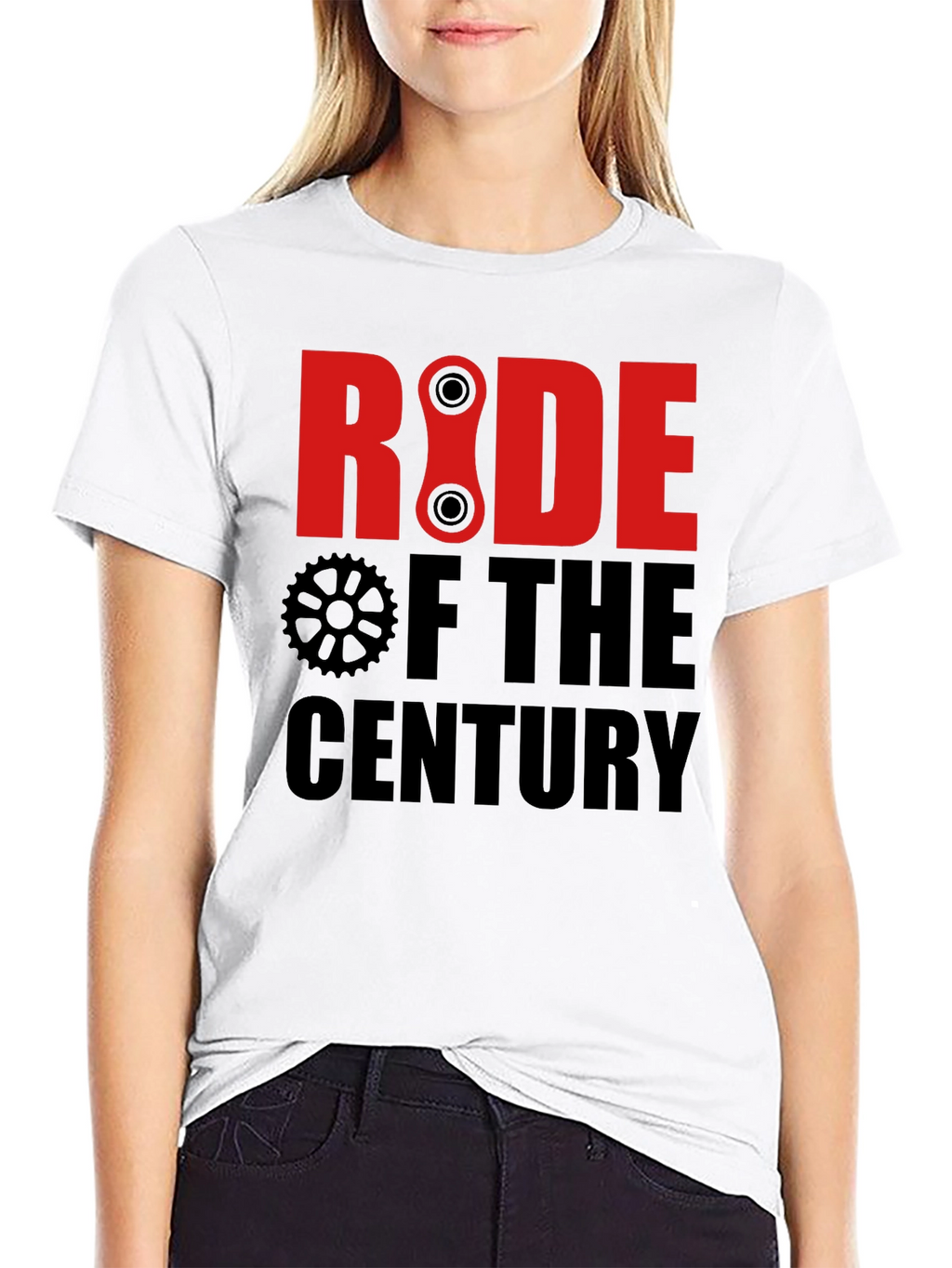 Ride of the Century Black Graphic T-Shirt