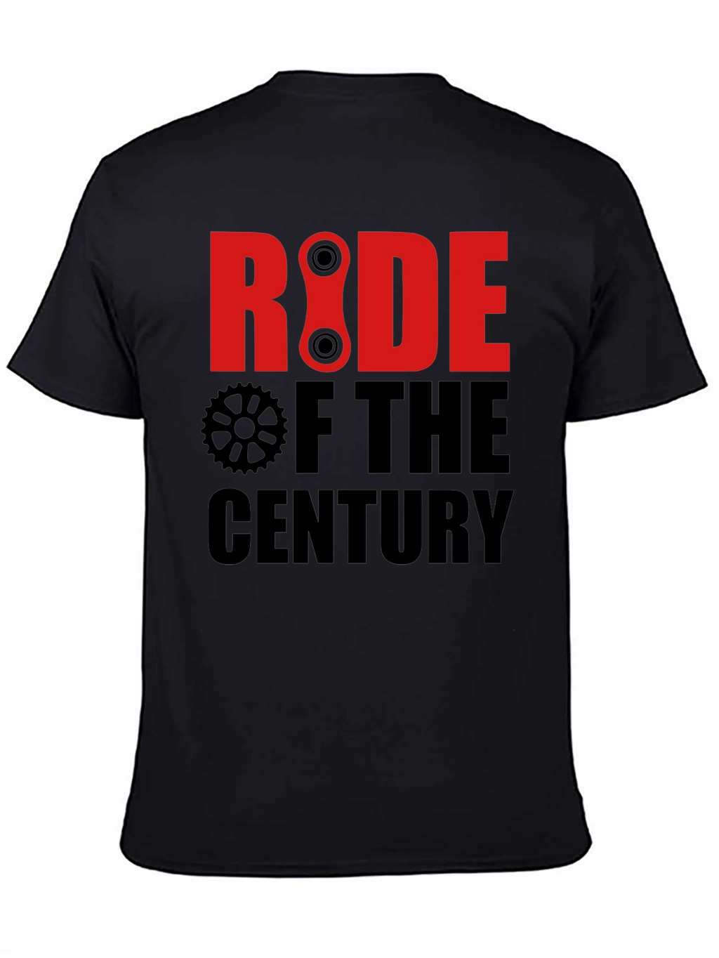 Ride of the Century Black Graphic T-Shirt