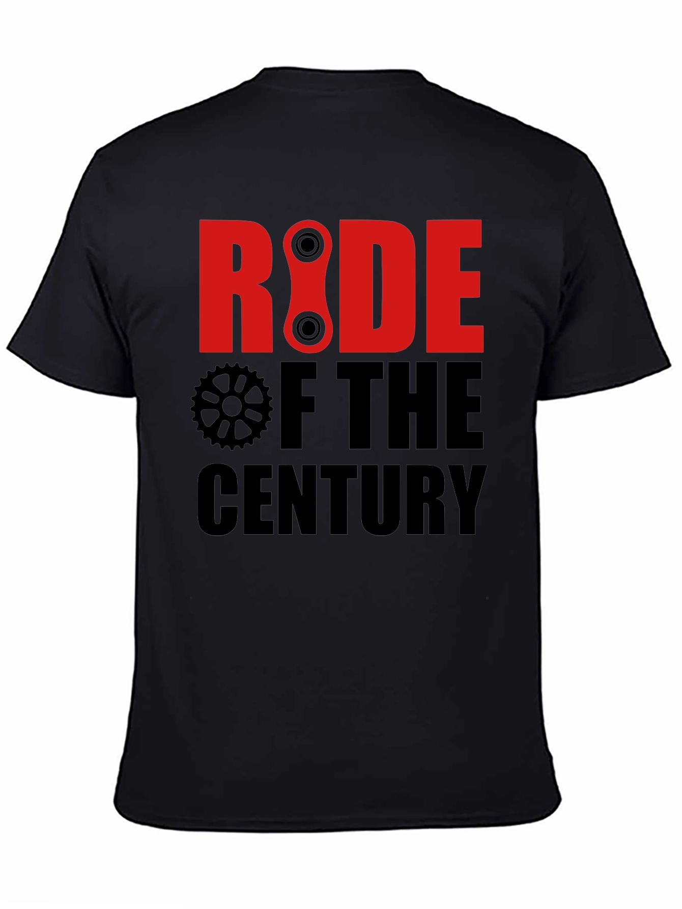 Ride of the Century Black Graphic T-Shirt