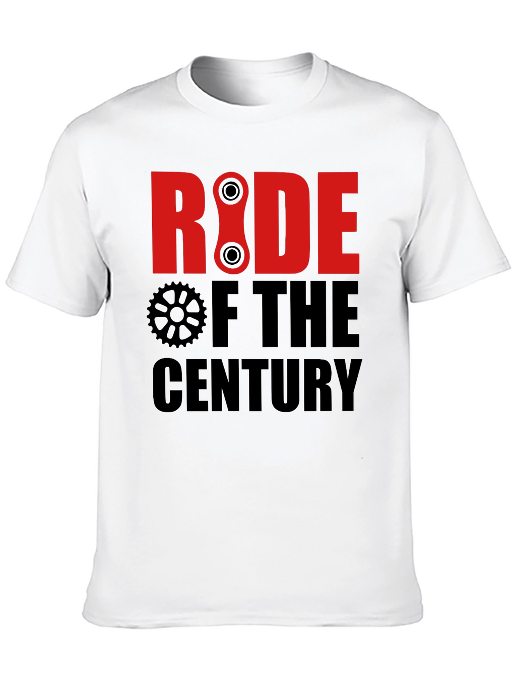 Ride of the Century Black Graphic T-Shirt
