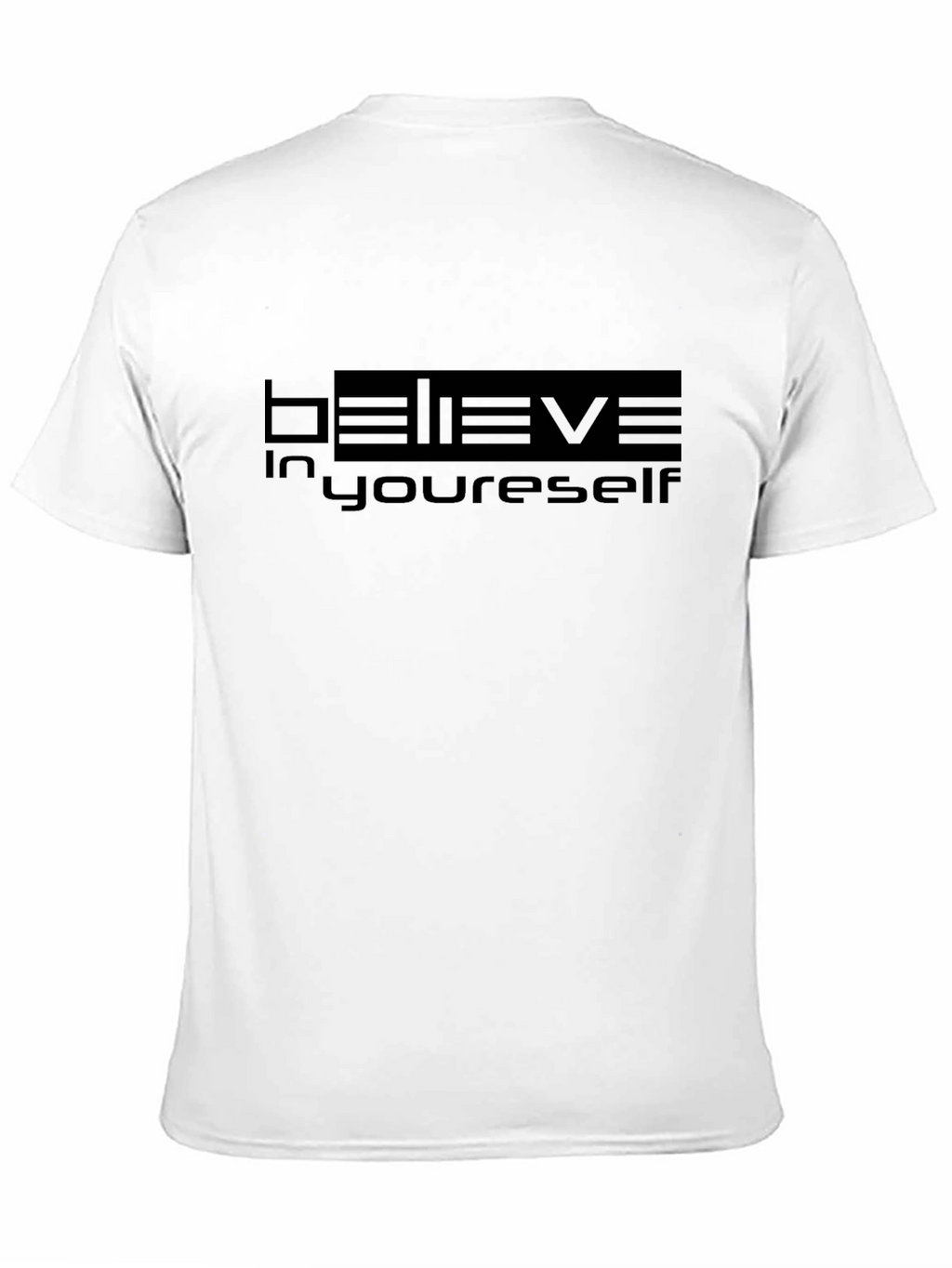 Believe in Yourself Black Graphic Tee