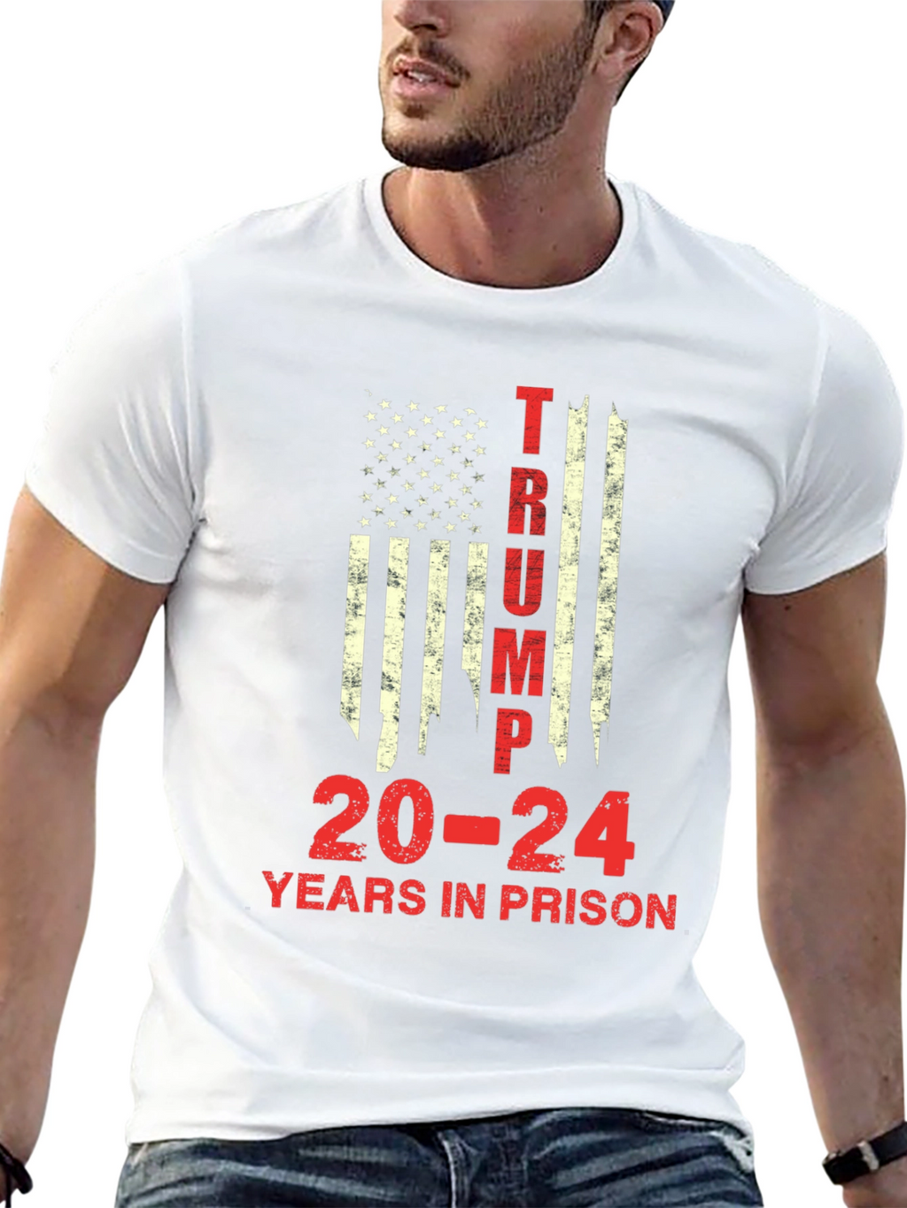 Trump 20-24 Years in Prison Graphic Tee