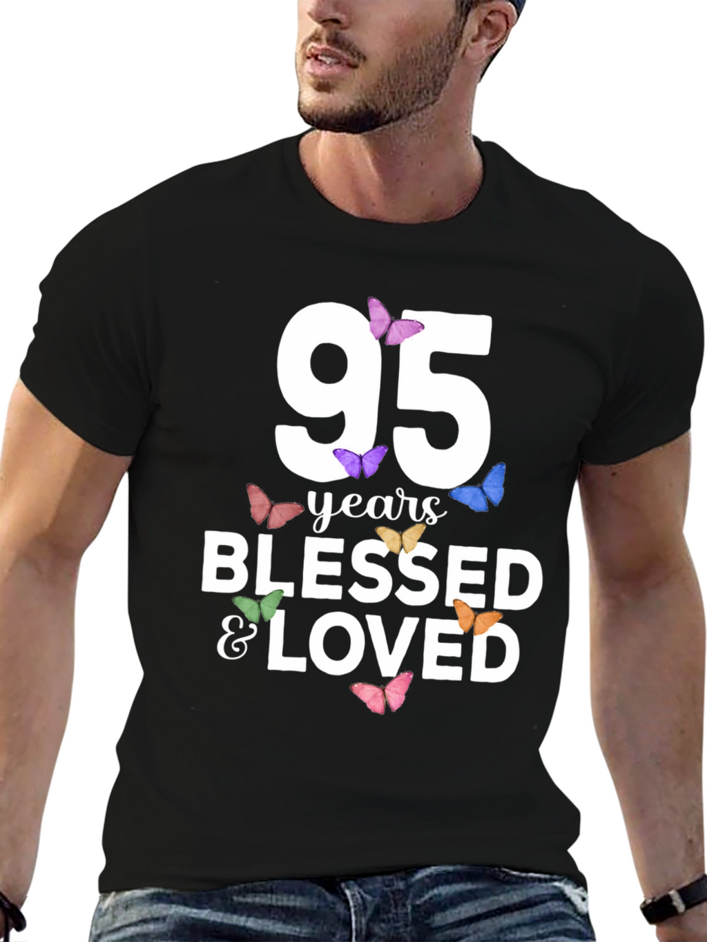 95 Years Blessed & Loved T-Shirt