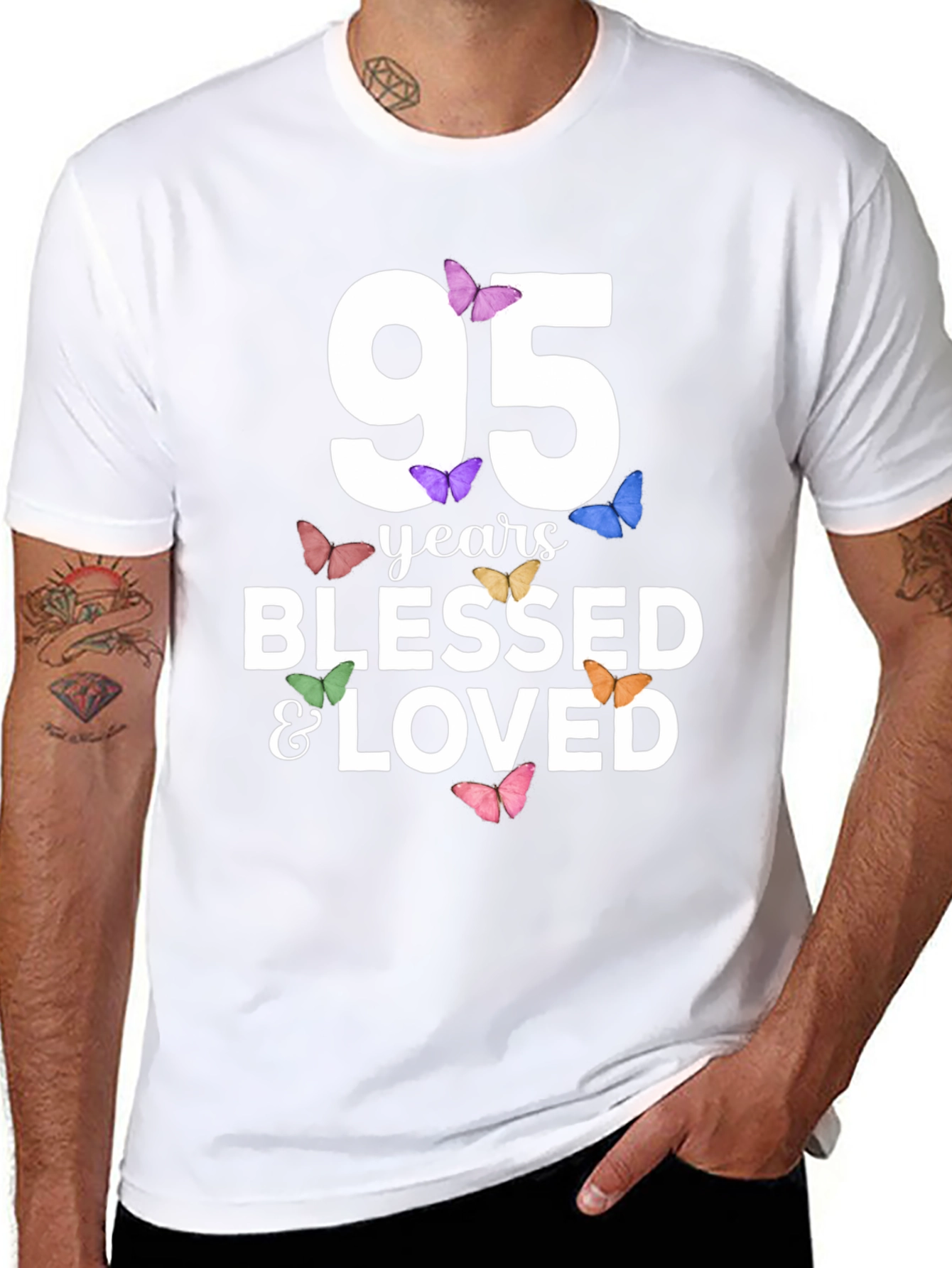 95 Years Blessed & Loved T-Shirt