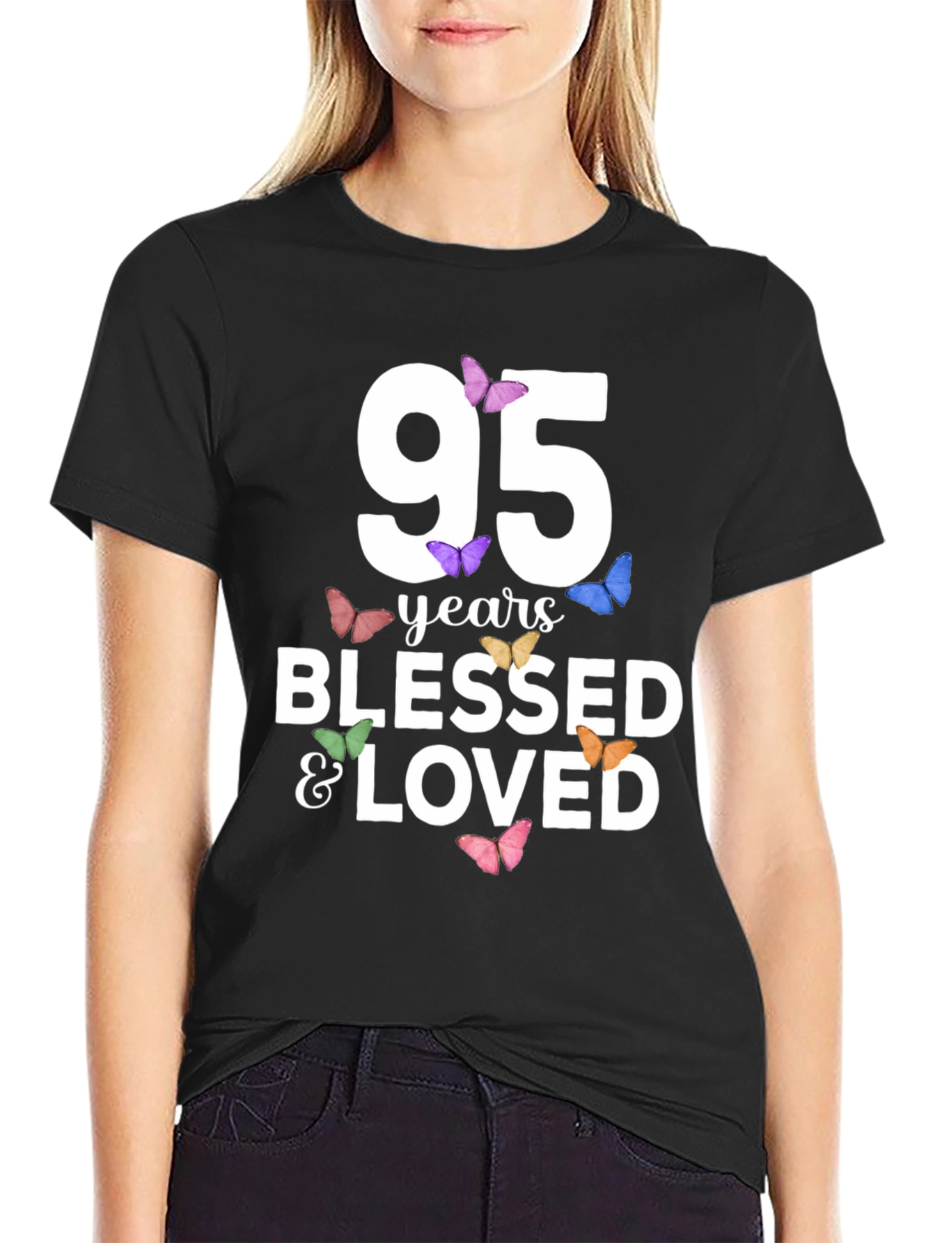 95 Years Blessed & Loved T-Shirt