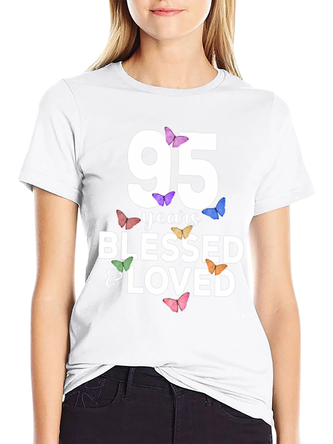 95 Years Blessed & Loved T-Shirt