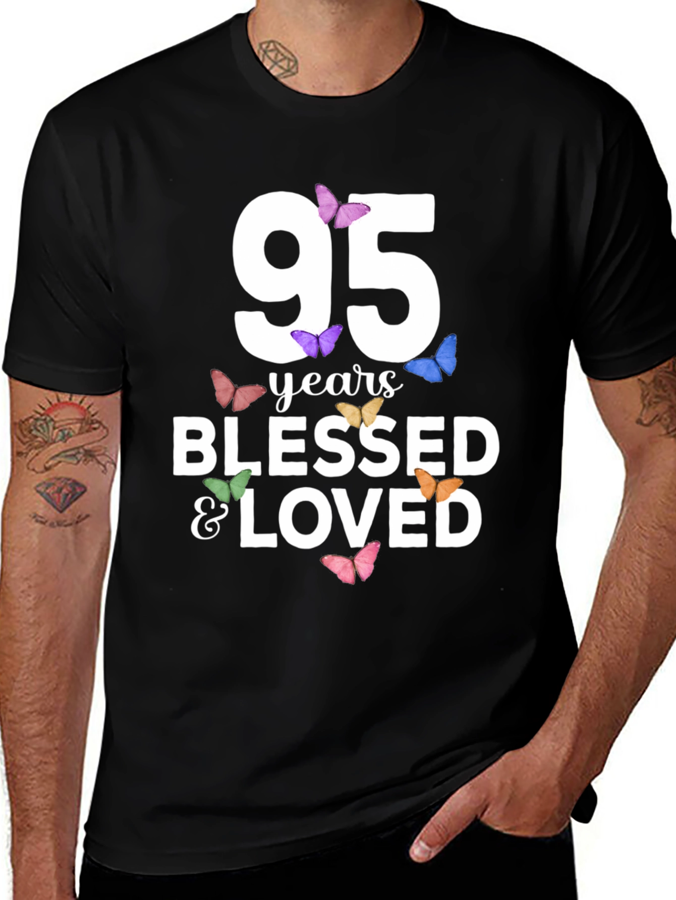95 Years Blessed & Loved T-Shirt