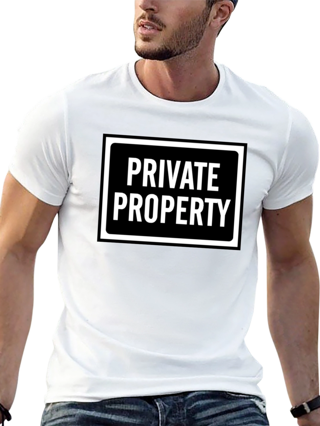 Private Property Graphic T-Shirt