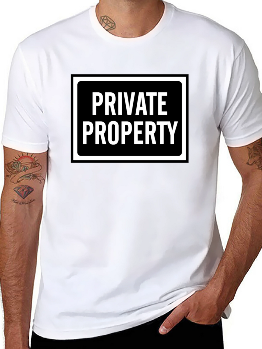 Private Property Graphic T-Shirt