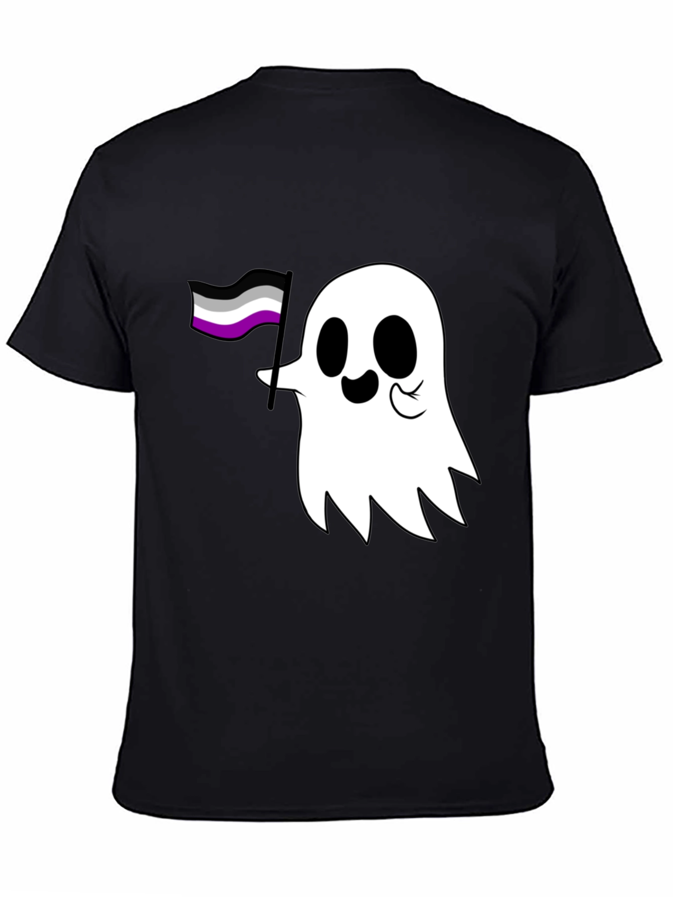 Asexual Ghost T-Shirt - Ace Pride