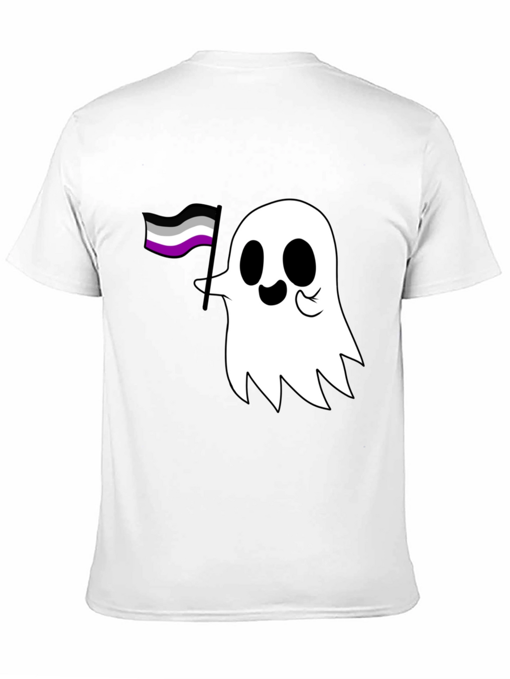 Asexual Ghost T-Shirt - Ace Pride