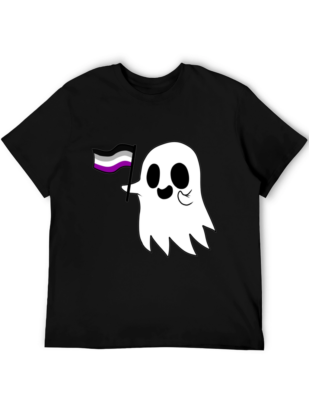 Asexual Ghost T-Shirt - Ace Pride