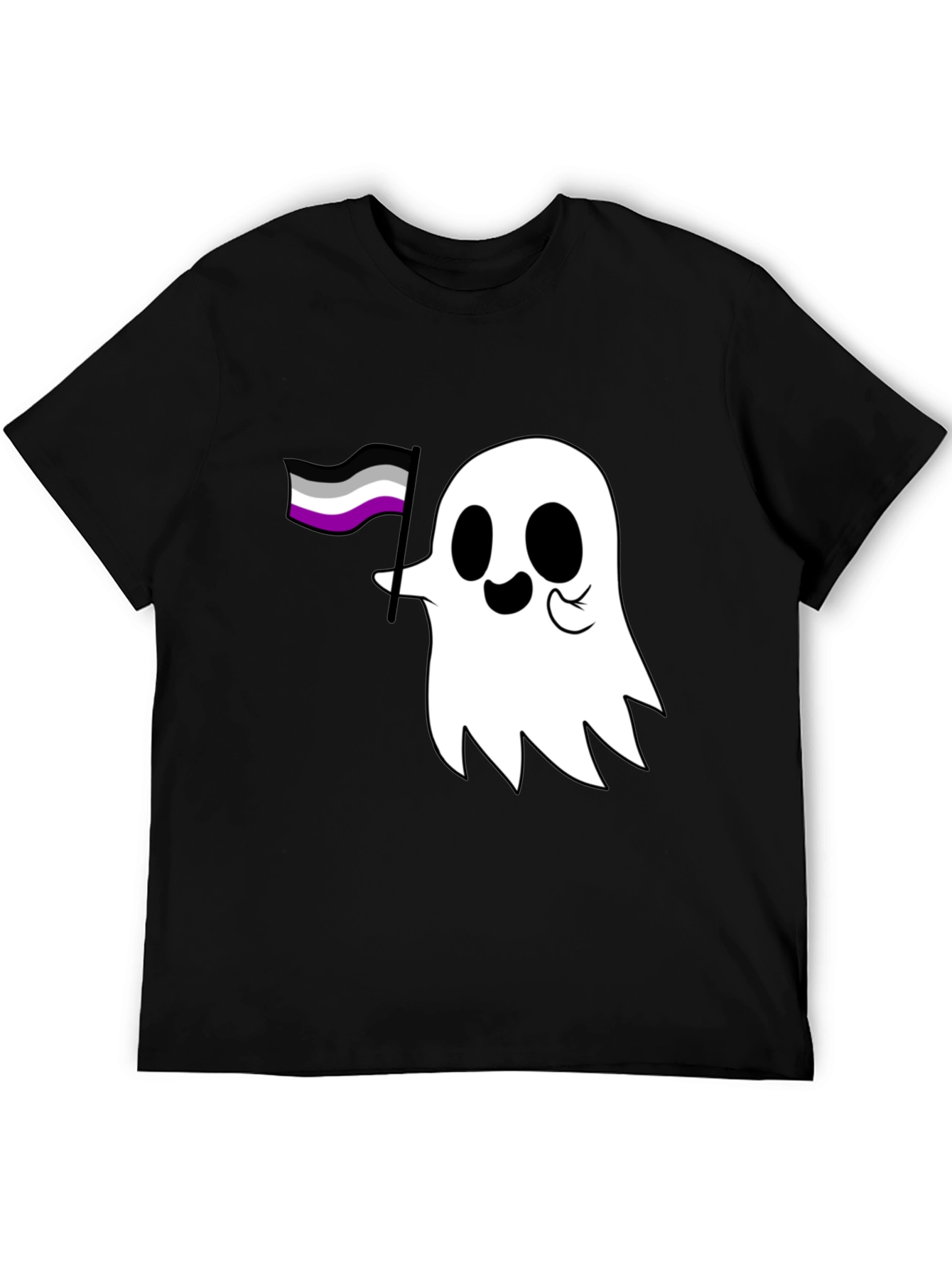 Asexual Ghost T-Shirt - Ace Pride