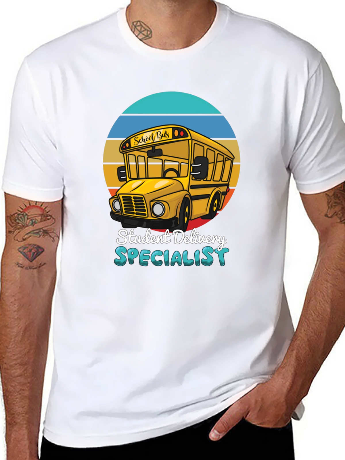 Student Delivery Specialist Tee - School Bus Driver T-Shirt