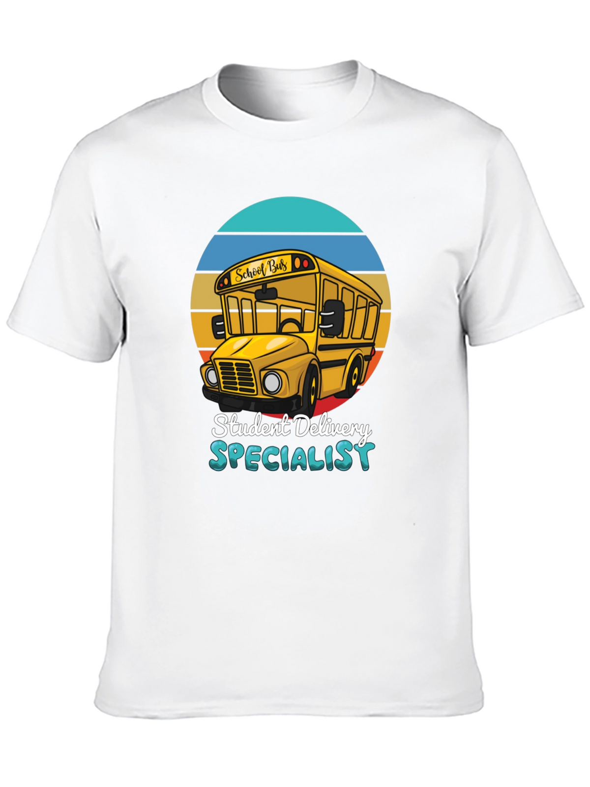 Student Delivery Specialist Tee - School Bus Driver T-Shirt