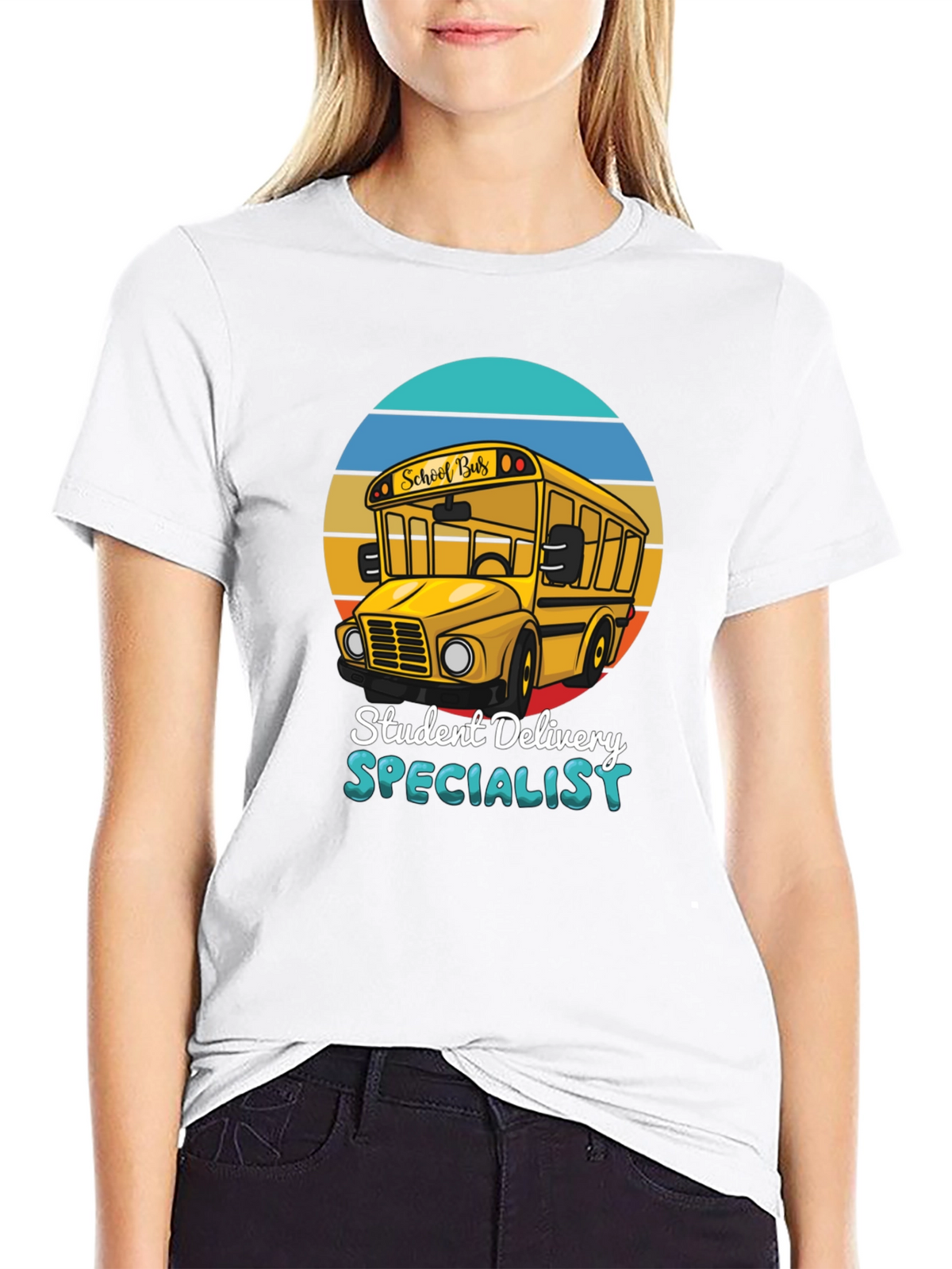 Student Delivery Specialist Tee - School Bus Driver T-Shirt