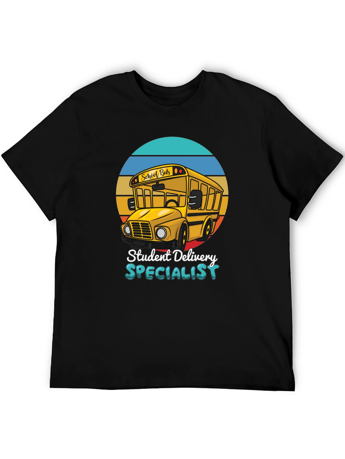 Student Delivery Specialist Tee - School Bus Driver T-Shirt