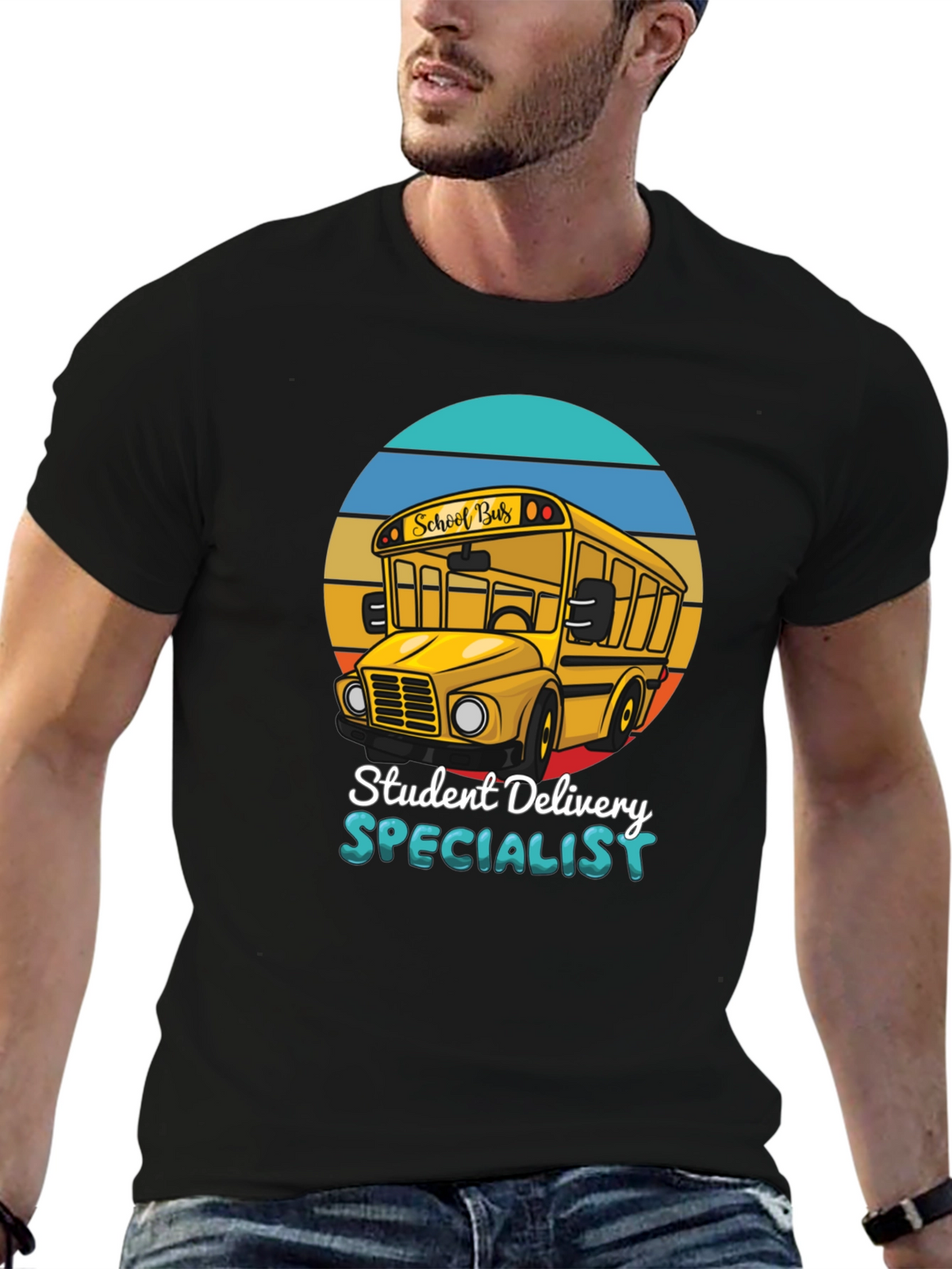 Student Delivery Specialist Tee - School Bus Driver T-Shirt