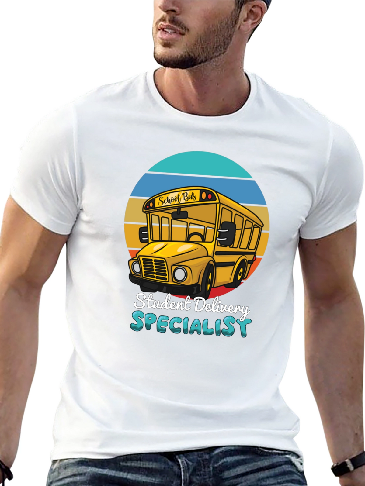 Student Delivery Specialist Tee - School Bus Driver T-Shirt