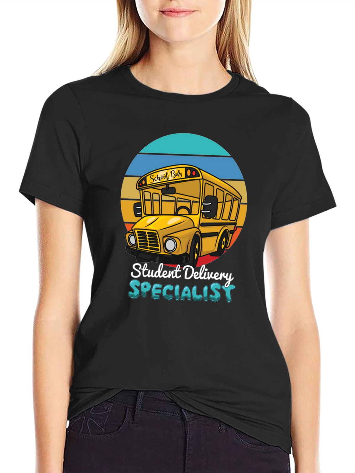 Student Delivery Specialist Tee - School Bus Driver T-Shirt