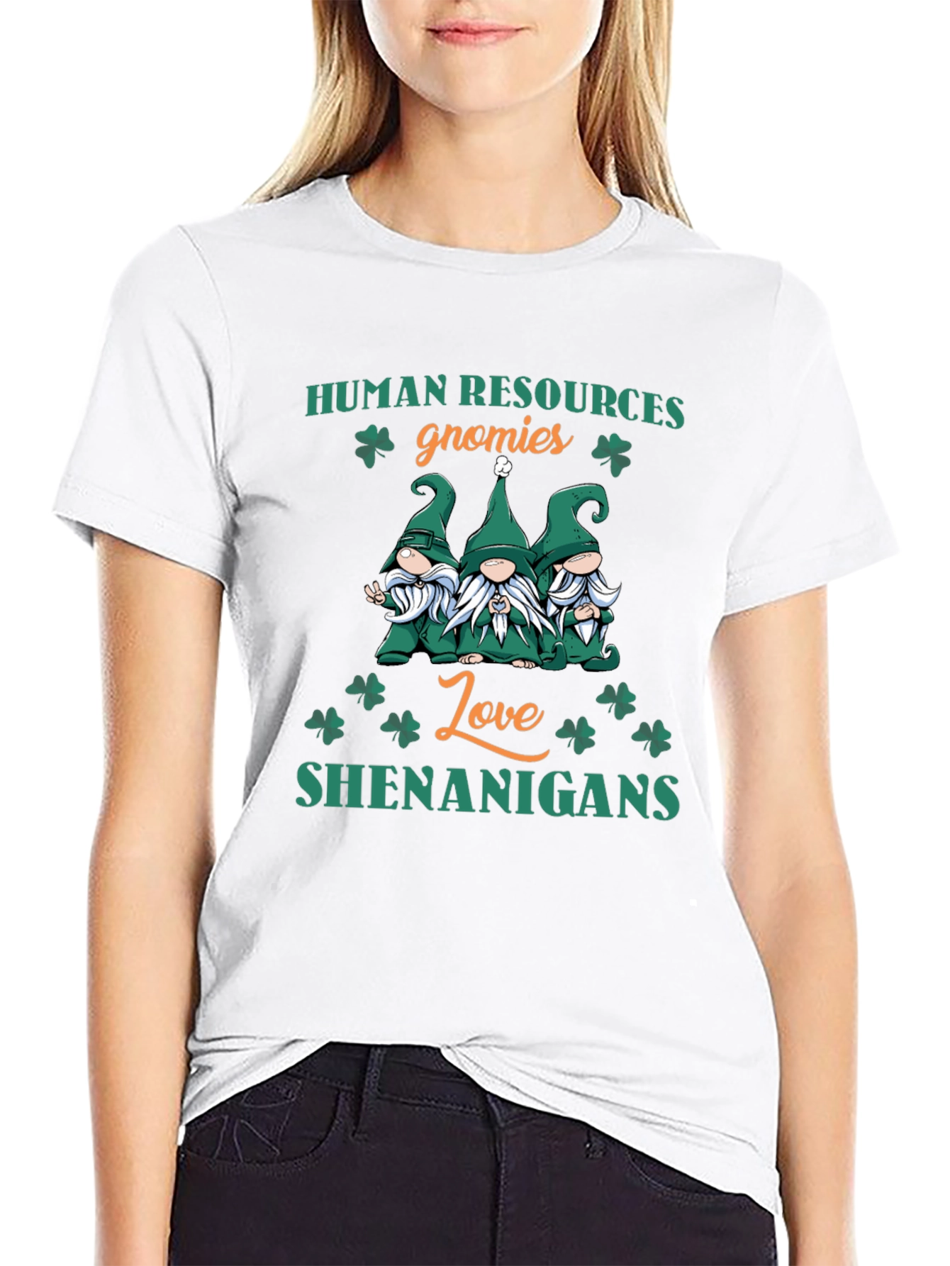 HR Gnomies Love Shenanigans St. Patricks Day T-Shirt